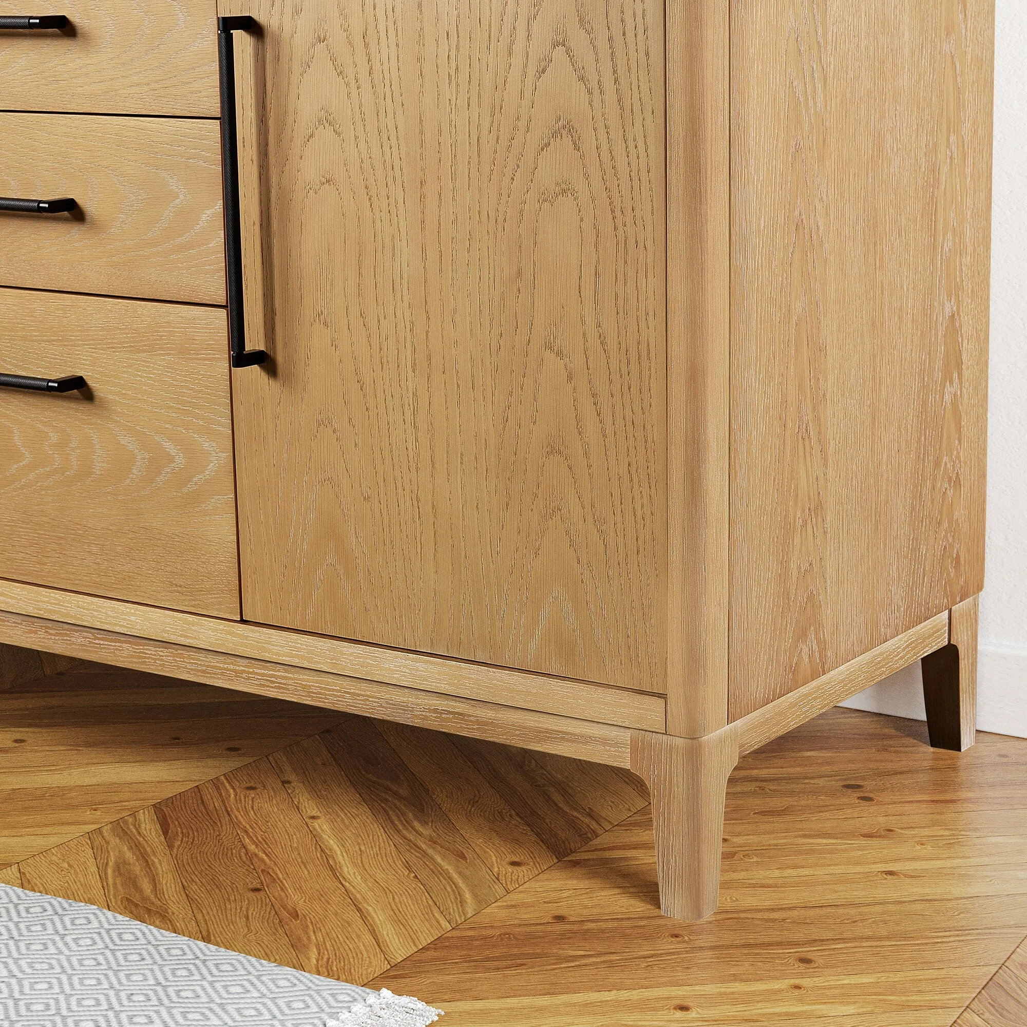 Gara Single Bath Vanity with Composite Stone Top and Mirror