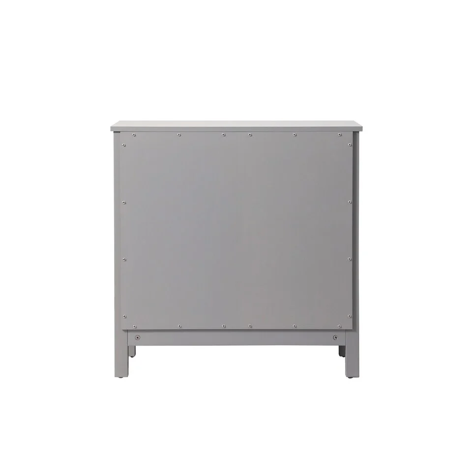 Indigo Home 30 Inch Bathroom Storage Freestanding Cabinet - 30 x 16