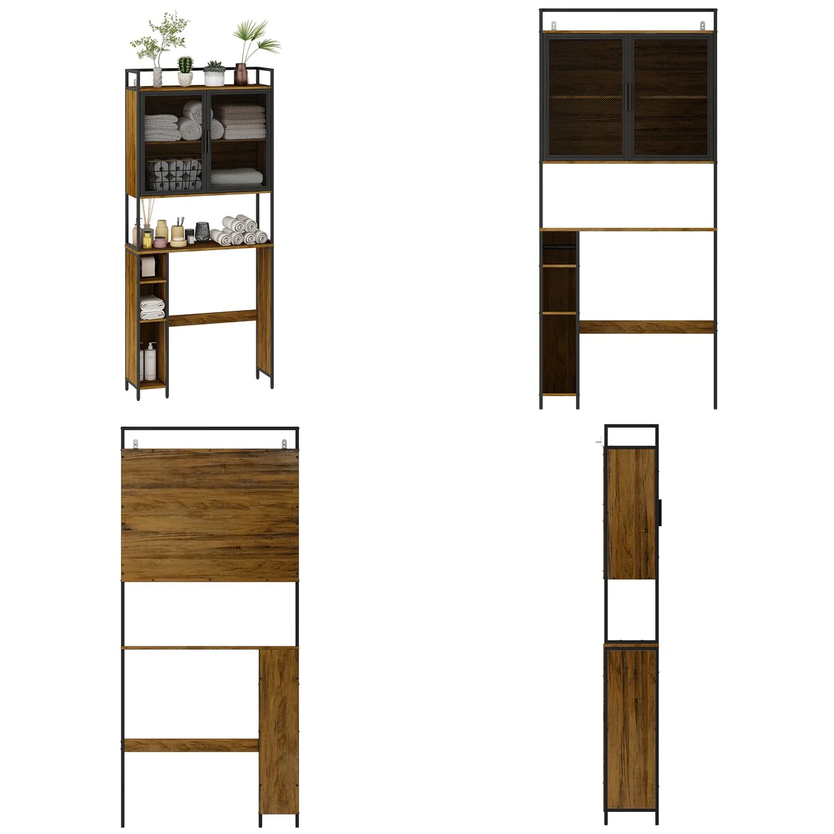 Over The Toilet Rack Tier Bathroom Shelf Over Toilet Storage Organizer