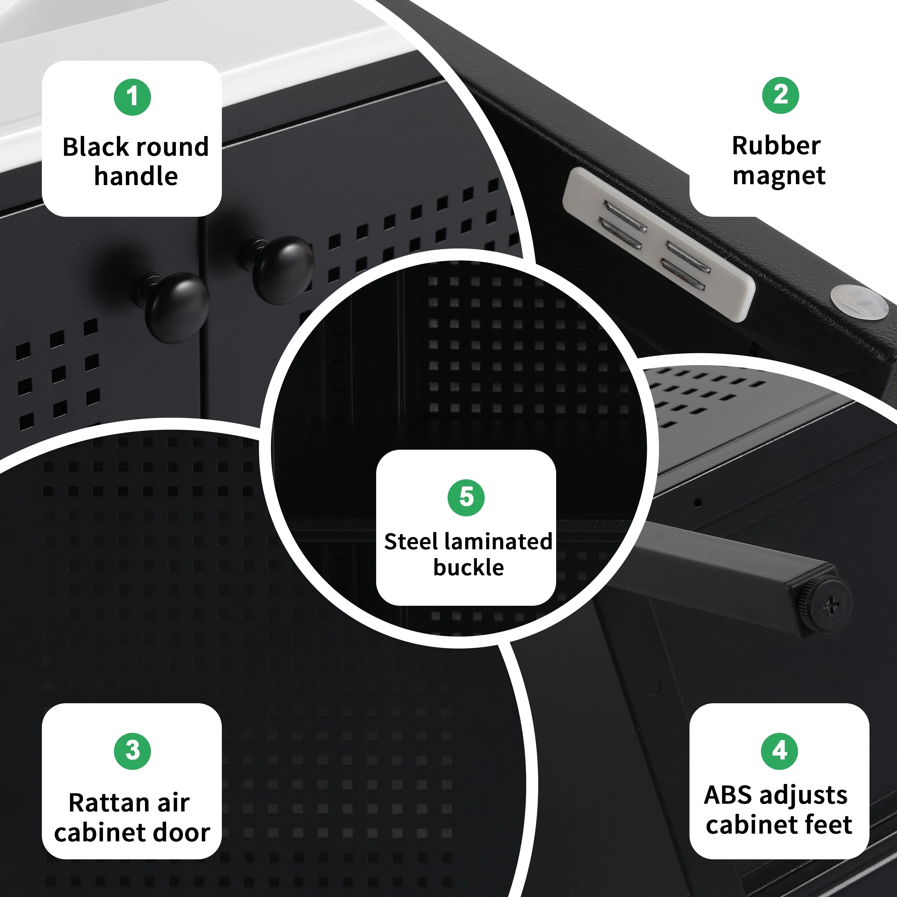 BNK 24/30 inch Freestanding Single Sink Bathroom Vanity with Soft Close Door and 1 adjustable shelf