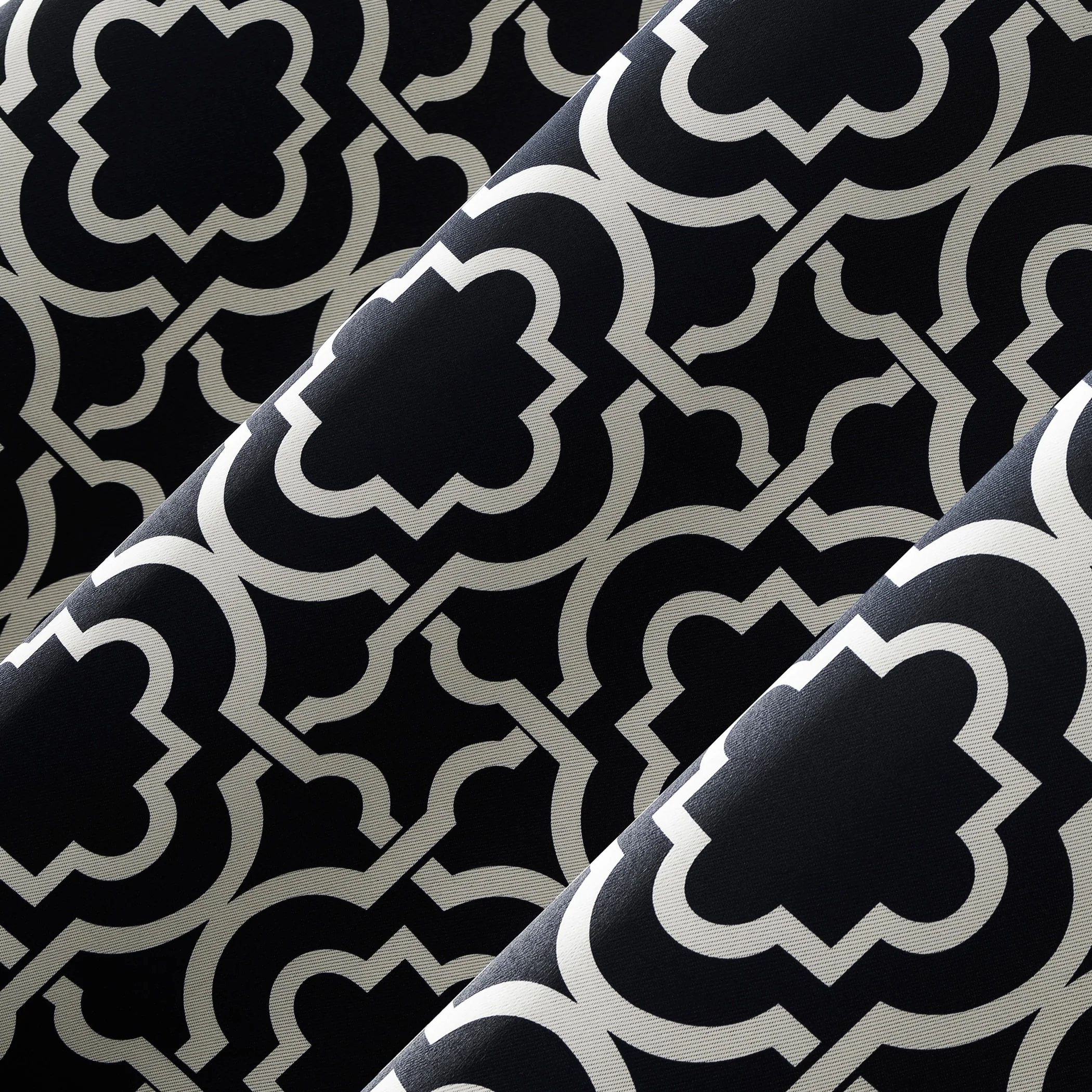 Sun Zero Barnett Trellis Blackout Grommet Curtain Panel, Single Panel