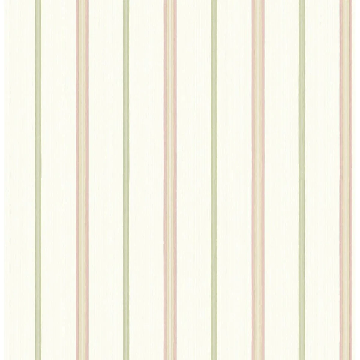 Seabrook Designs Chantilly Stripes Unpasted Wallpaper
