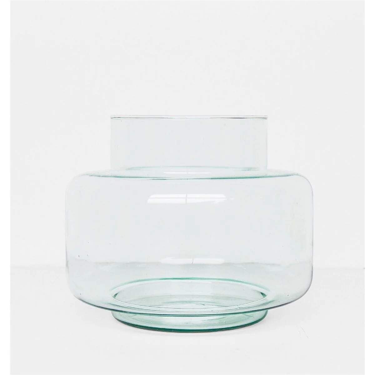 Vase Recycled Glass Transparant - Transparant