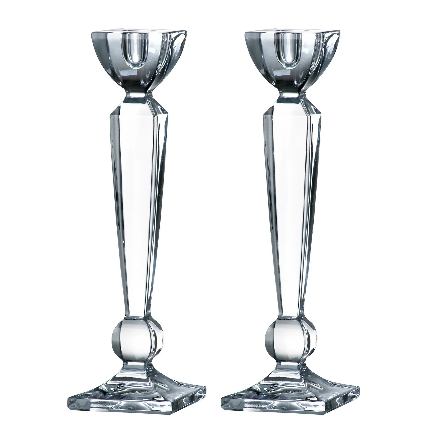 Majestic Gifts Inc European Glass Candlesticks -12