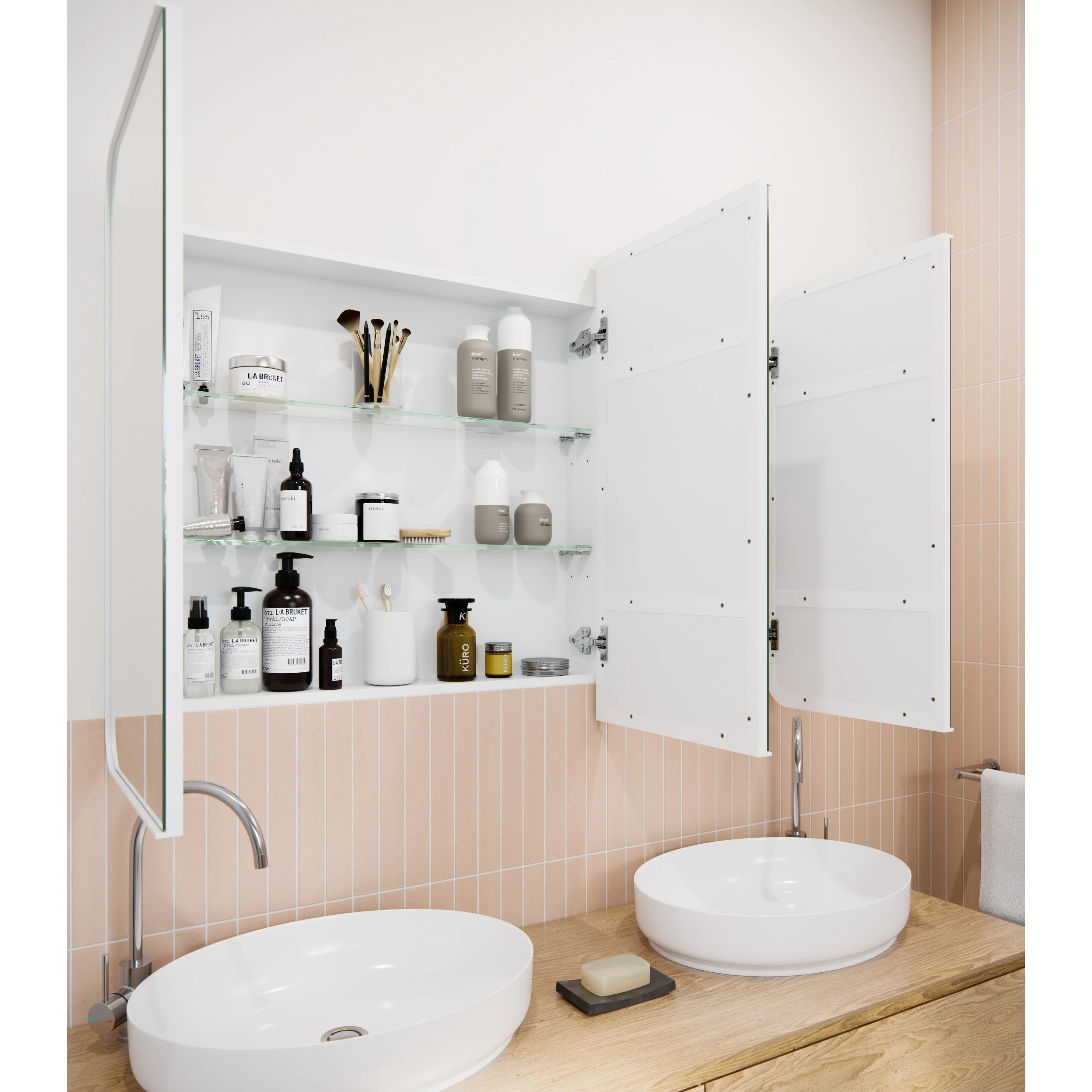 Stainless Steel Square Medicine Cabinet