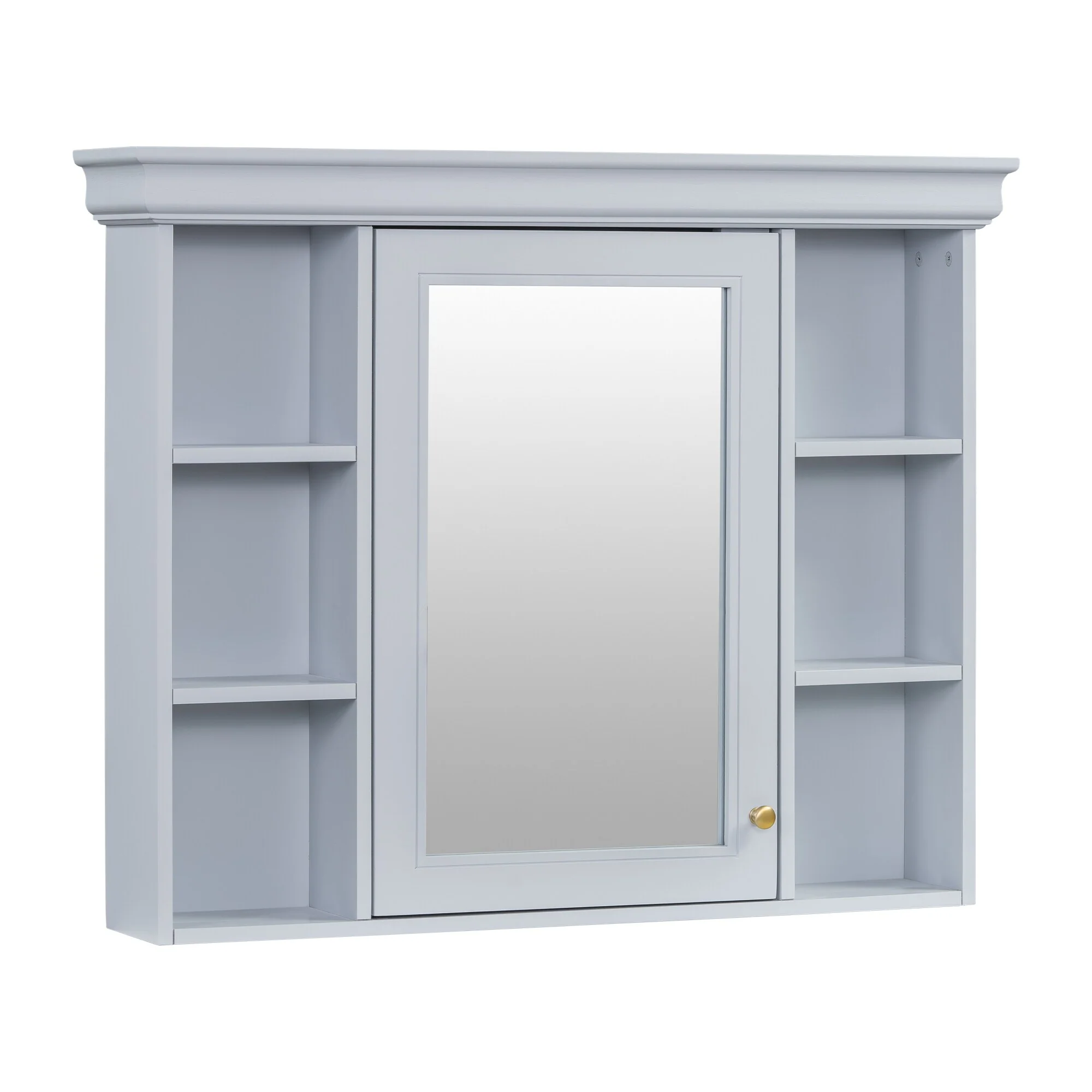 Wall Mounted Bathroom Storage Cabinet with Mirror Door