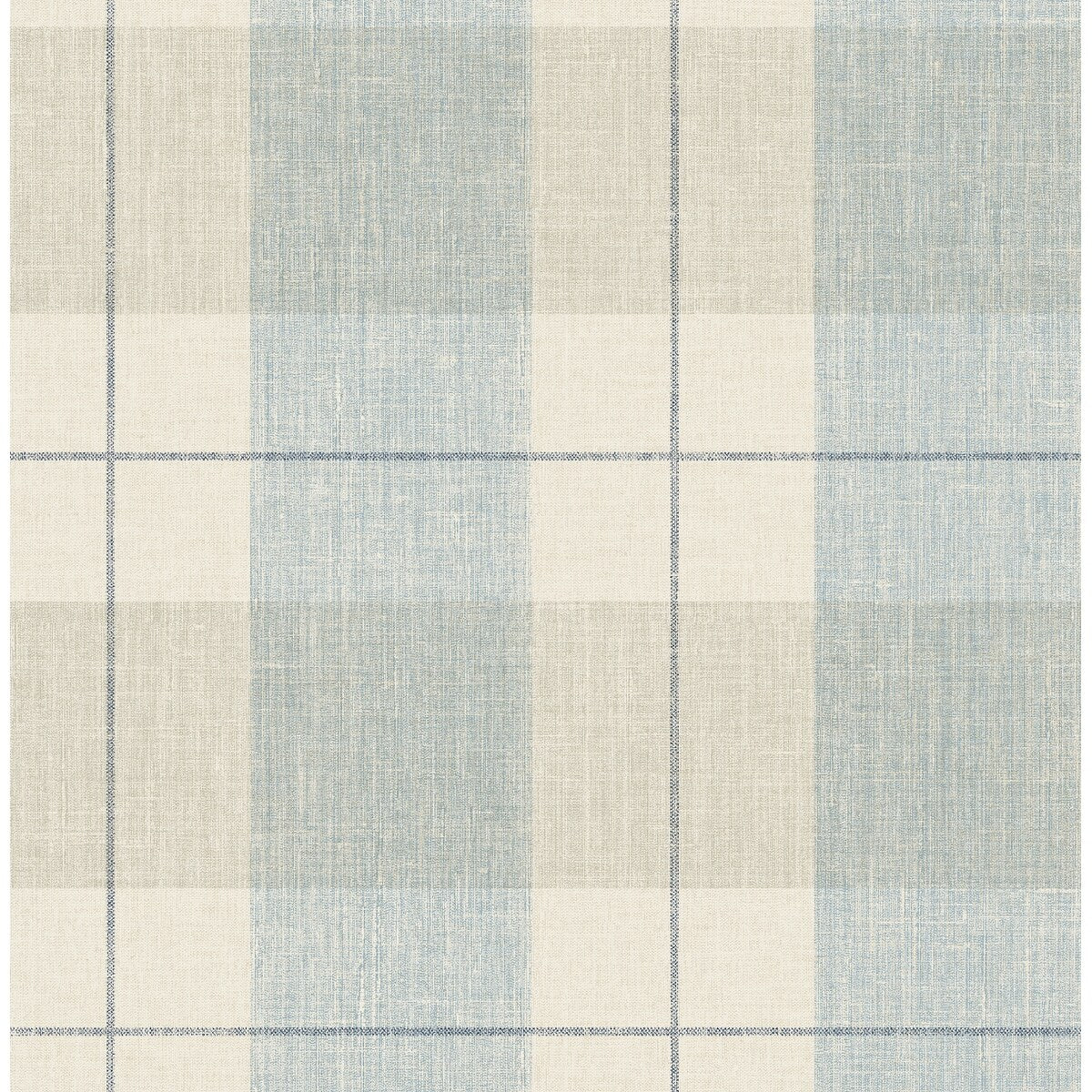 Seabrook Designs Newcastle Plaid Unpasted Wallpaper