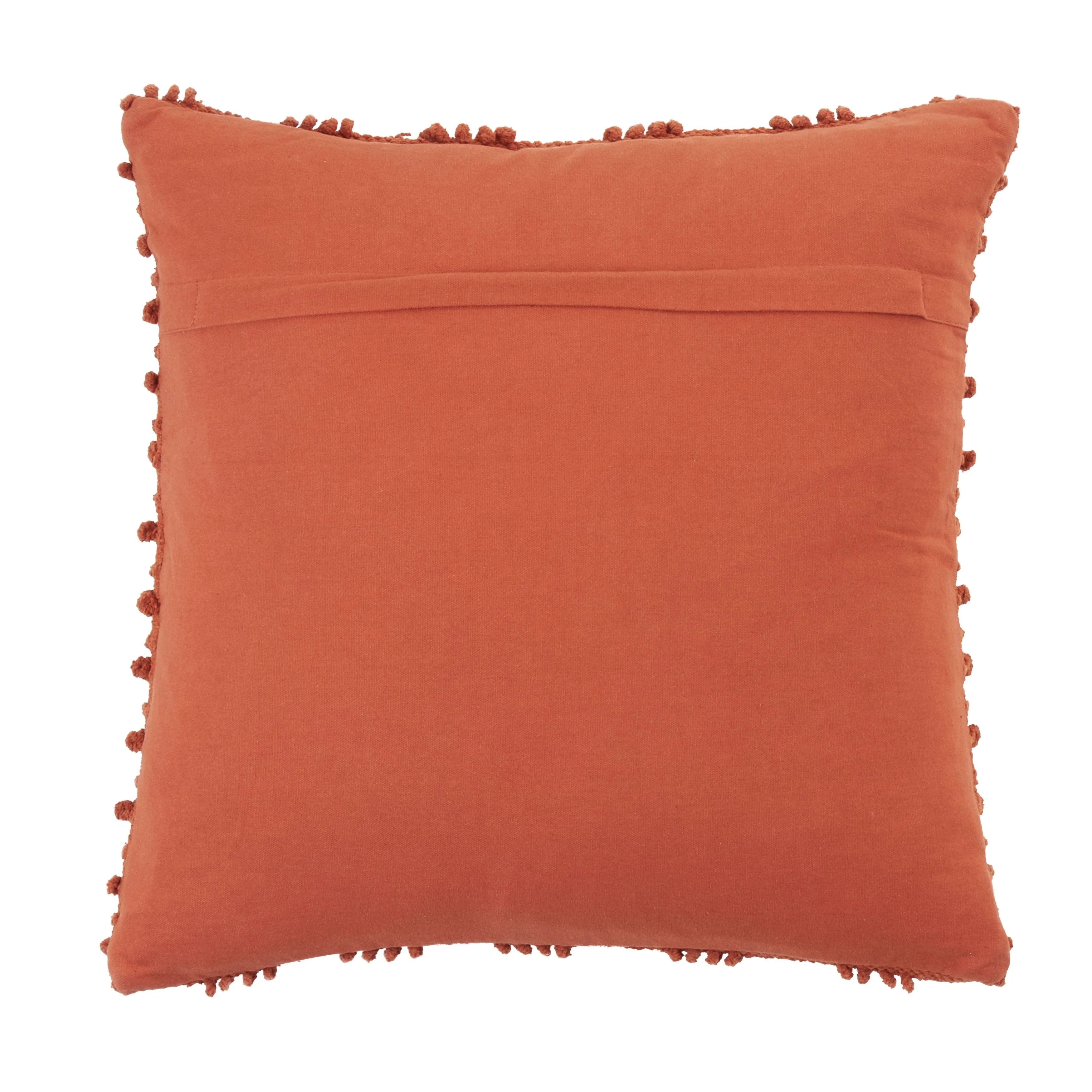 Nubby Design Down Filled Throw Pillow