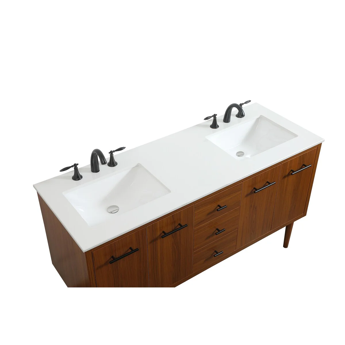 Fern 60 Inch Double Bathroom Vanity