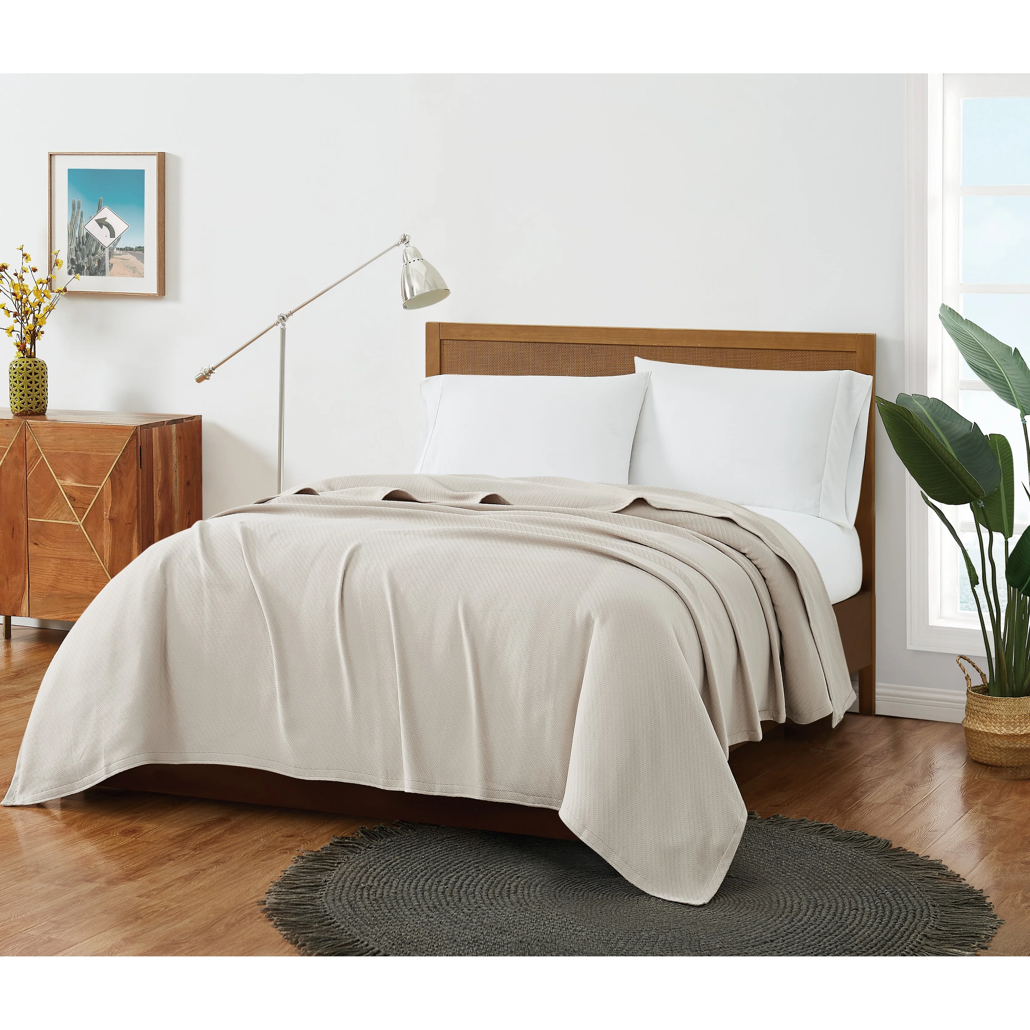 Frye Cotton Woven Blanket