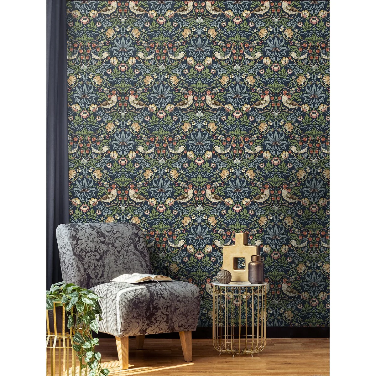 NextWall Aves Garden Peel and Stick Wallpaper