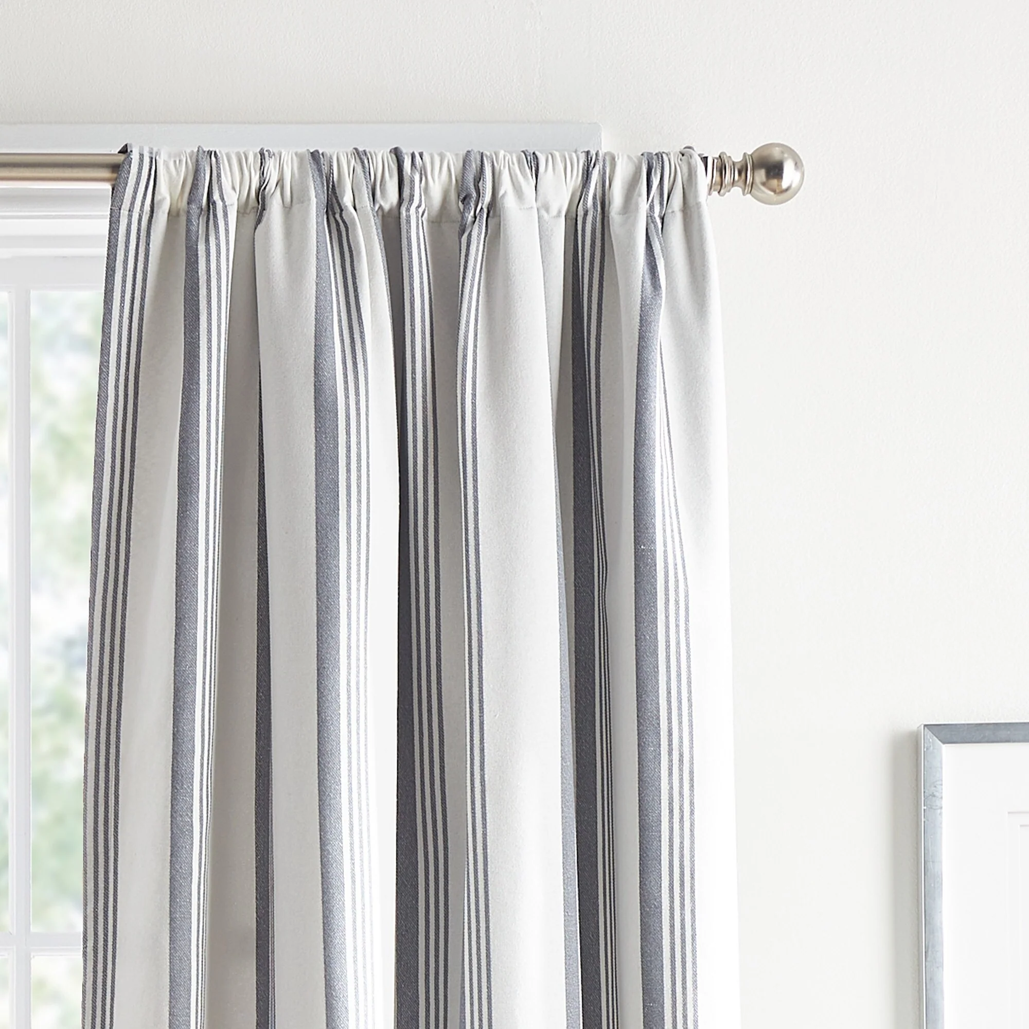 Tommy Hilfiger Bold Stripe Curtain Panel Pair