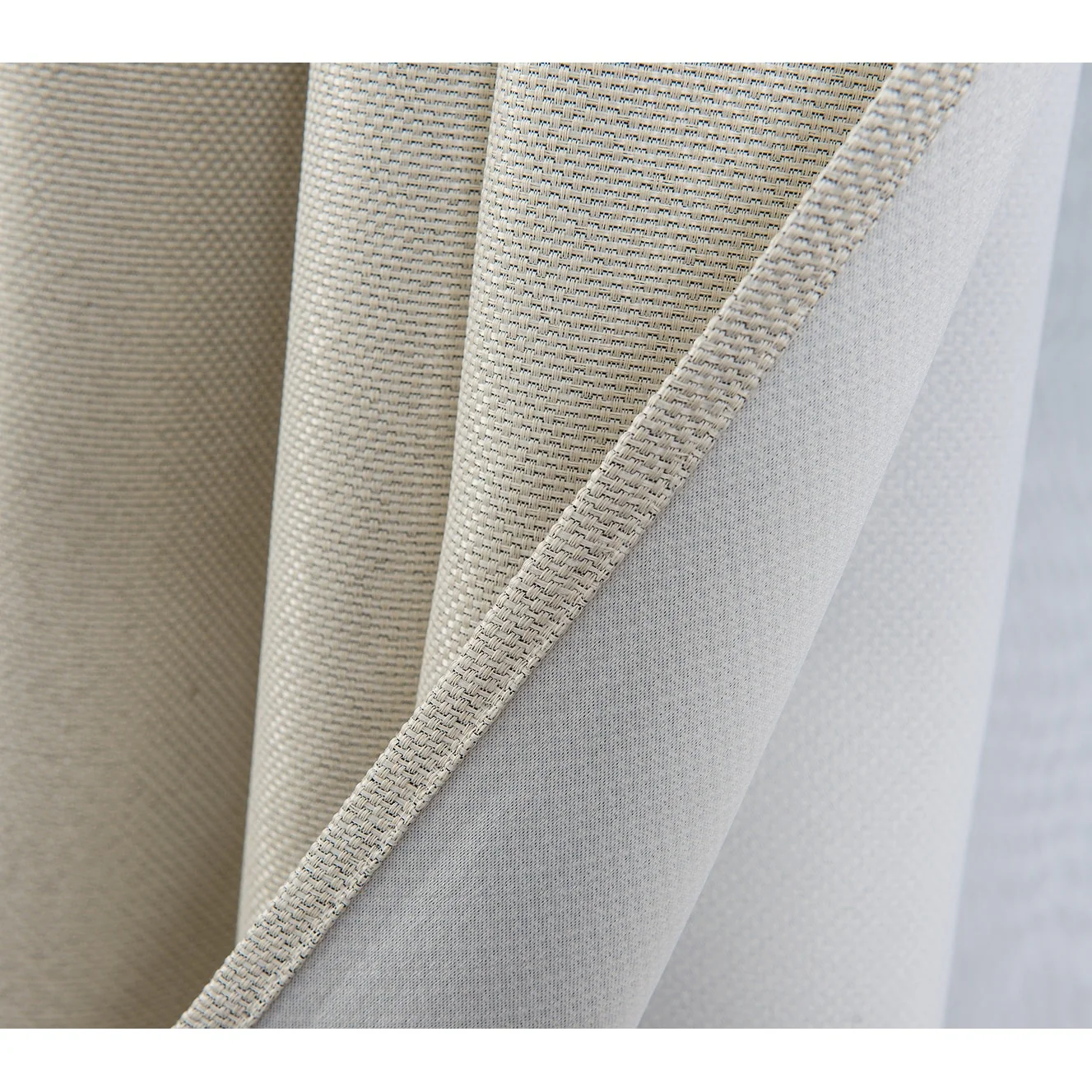 Lucas Textured Jacquard Blackout Window Curtain Panel