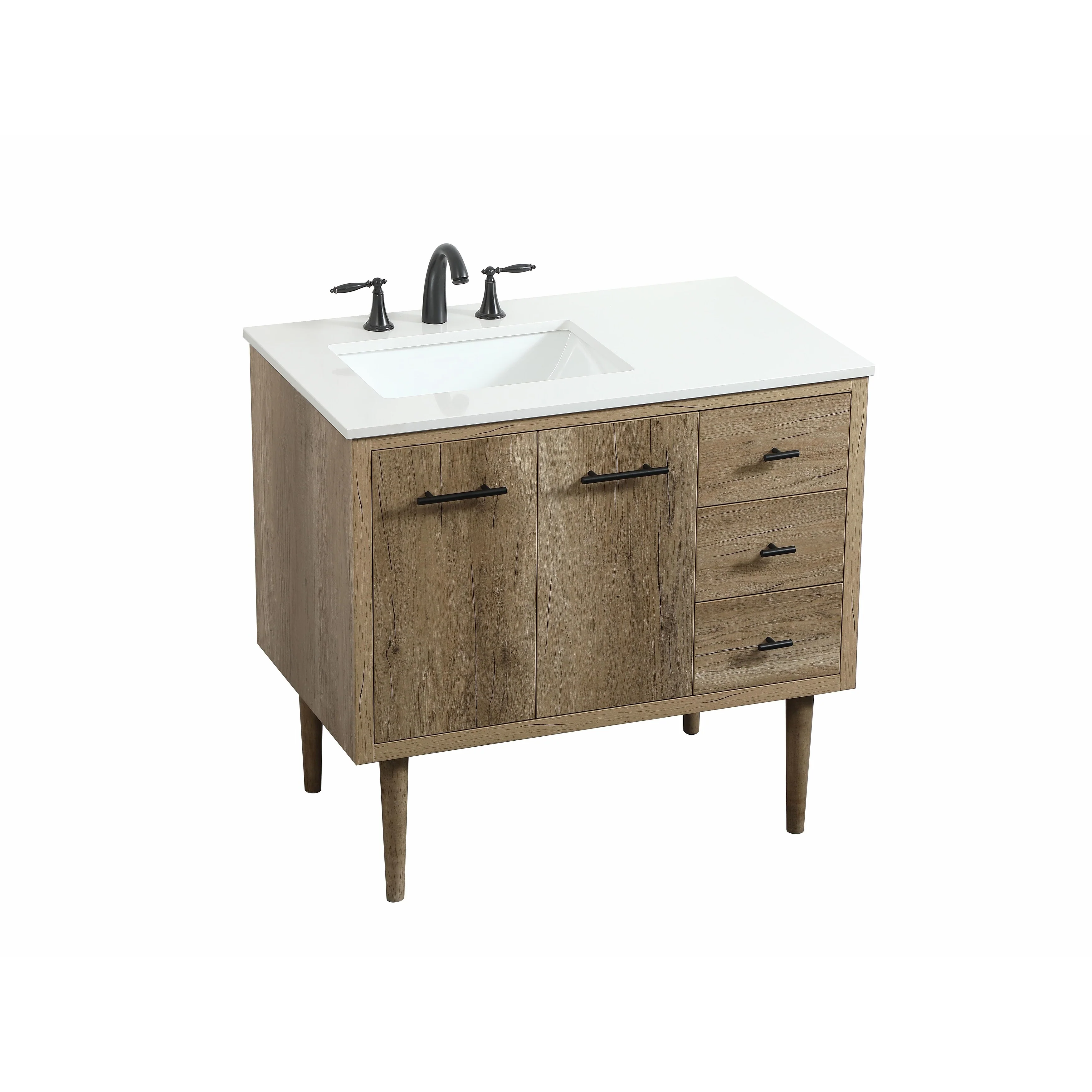 Fern 36 - 48 Inch Single Bathroom Vanity