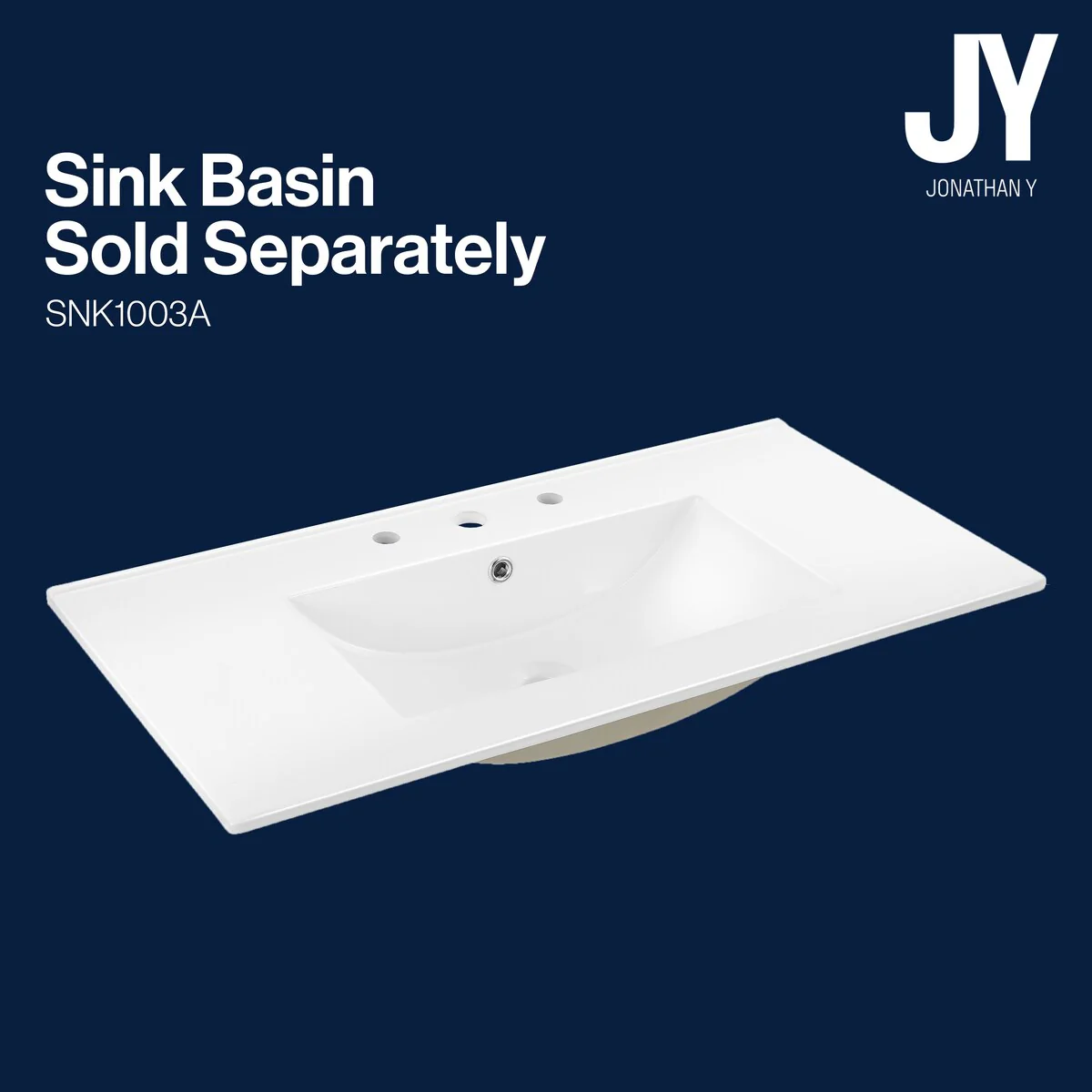 Ancillary Rattan Modern Farmhouse 2-Shelf Bath Vanity Cabinet Only (Sink Basin not Included), by JONATHAN Y