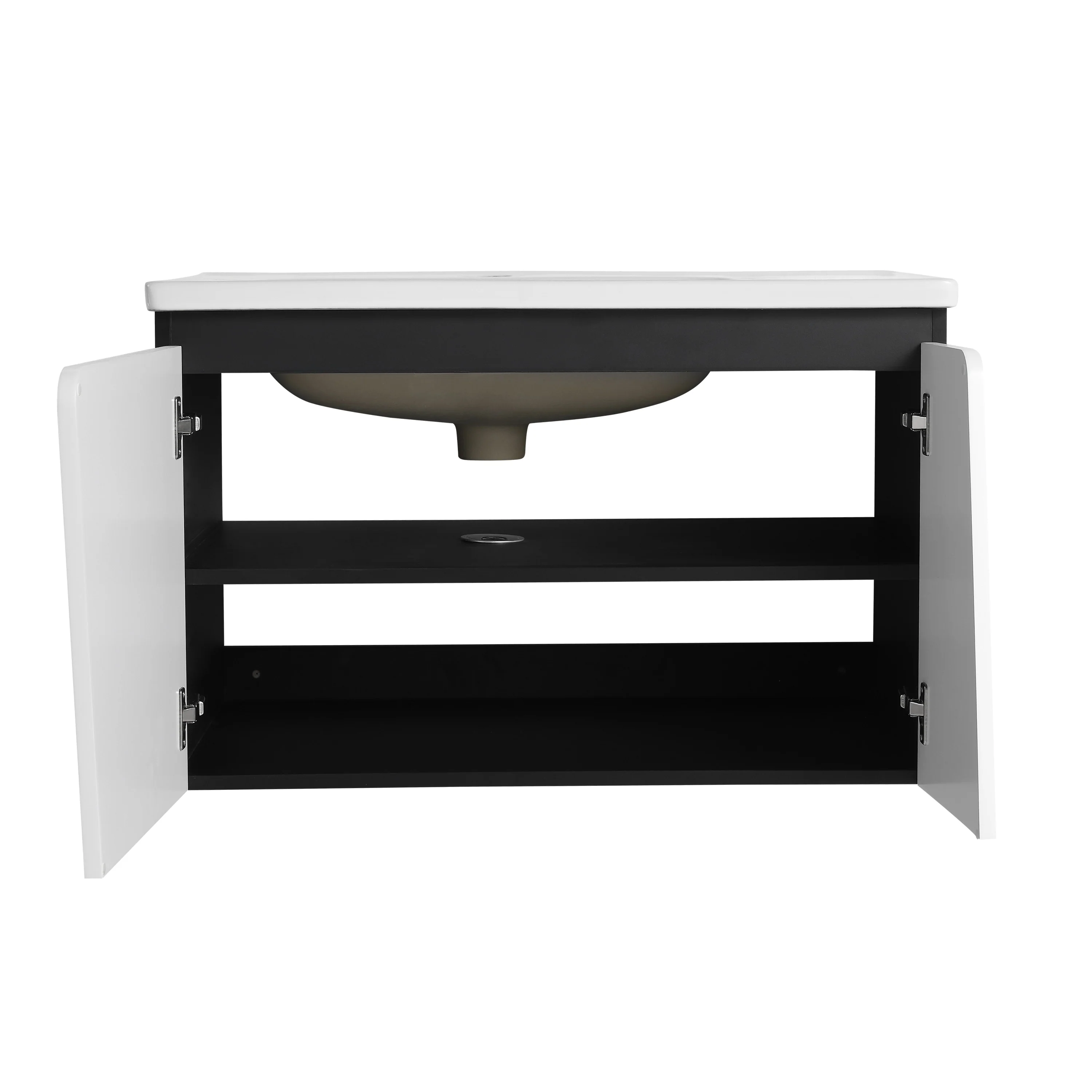 BNK 28/ 32/36/40 Inch Single Sink Bathroom Vanity with Soft Close Door, Modern Floating Vanity