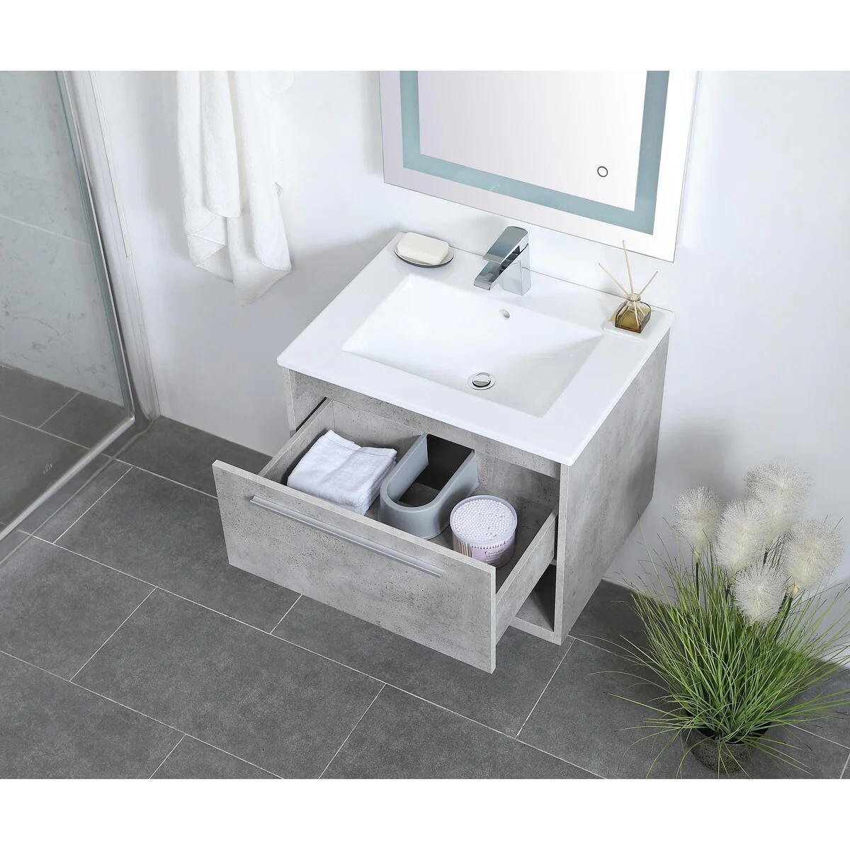 Shore 24 - 30 Inch Single Bathroom Vanity