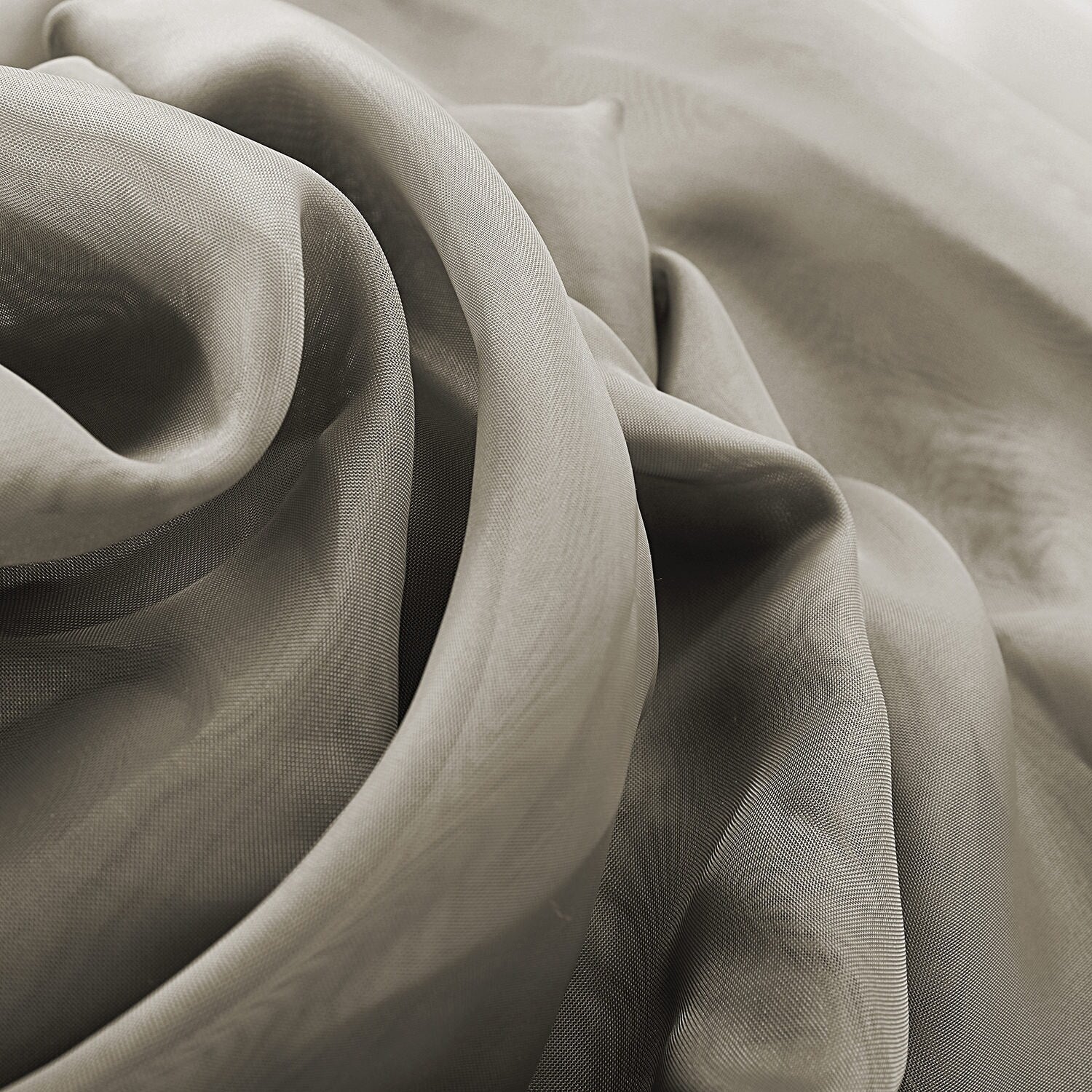 Exclusive Fabrics Extra Wide Double Layer Sheer Curtains (1 Panel) - Elegant Window Treatment