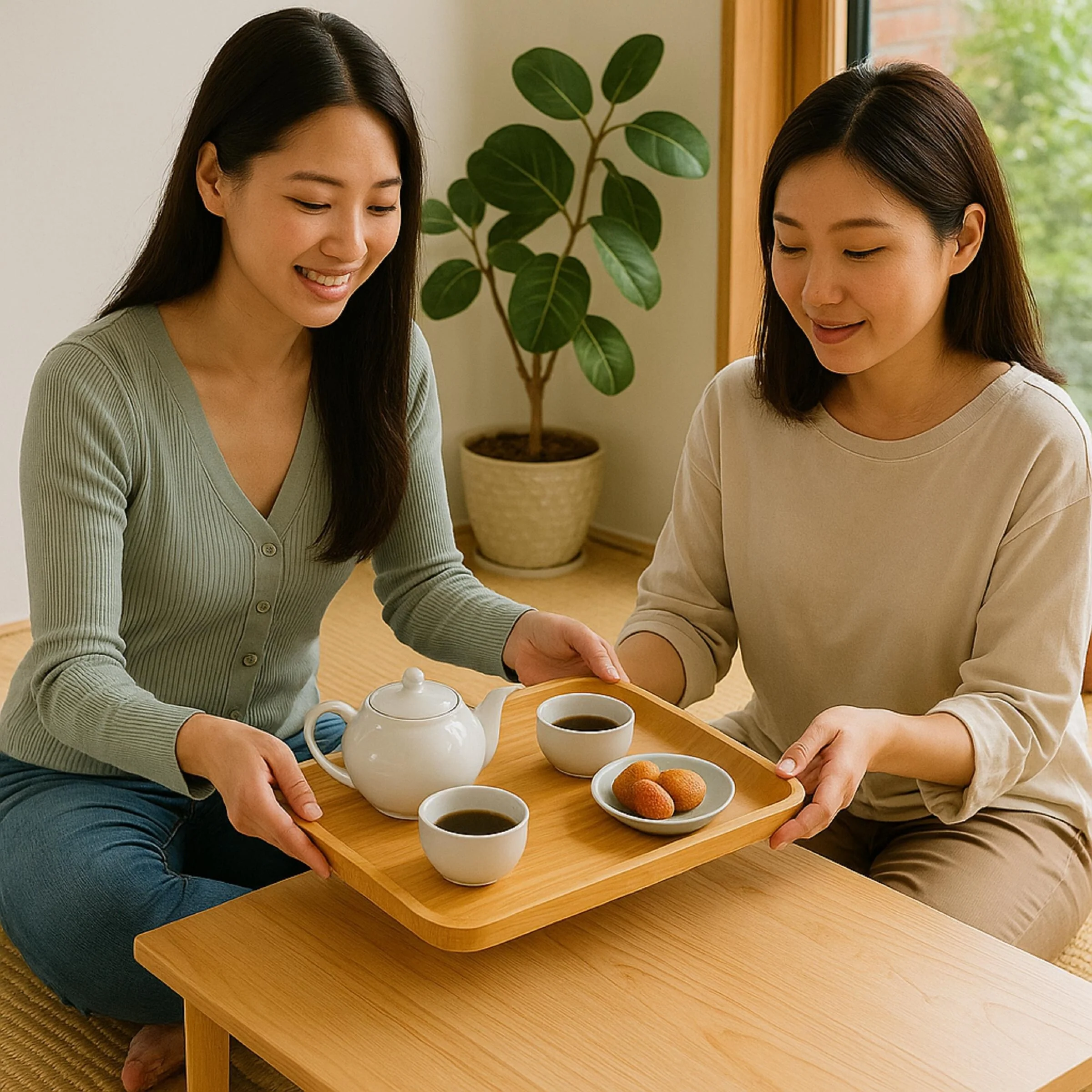 Creative Home Bamboo Large Serving Tray - 11