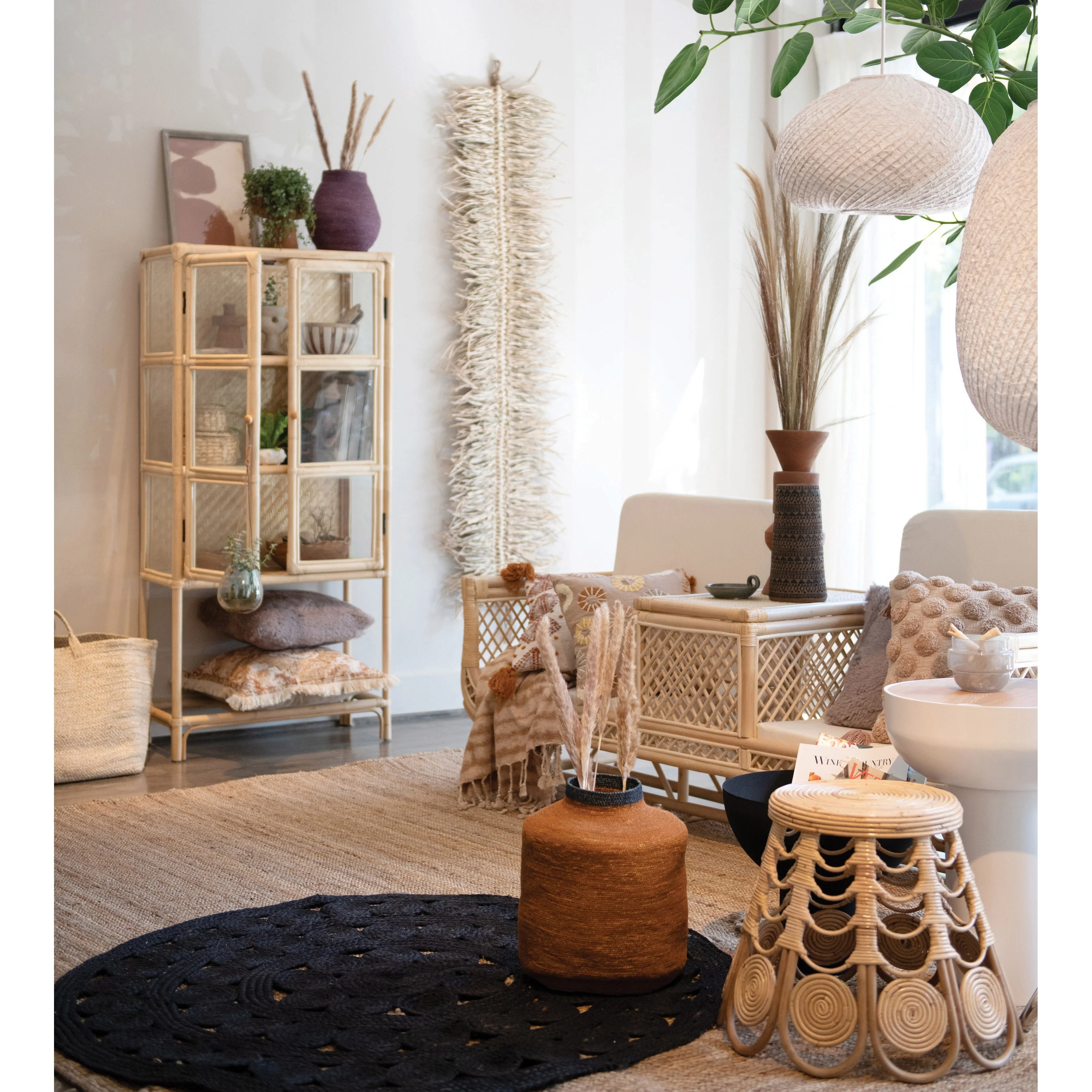 Hand-Woven Seagrass Basket