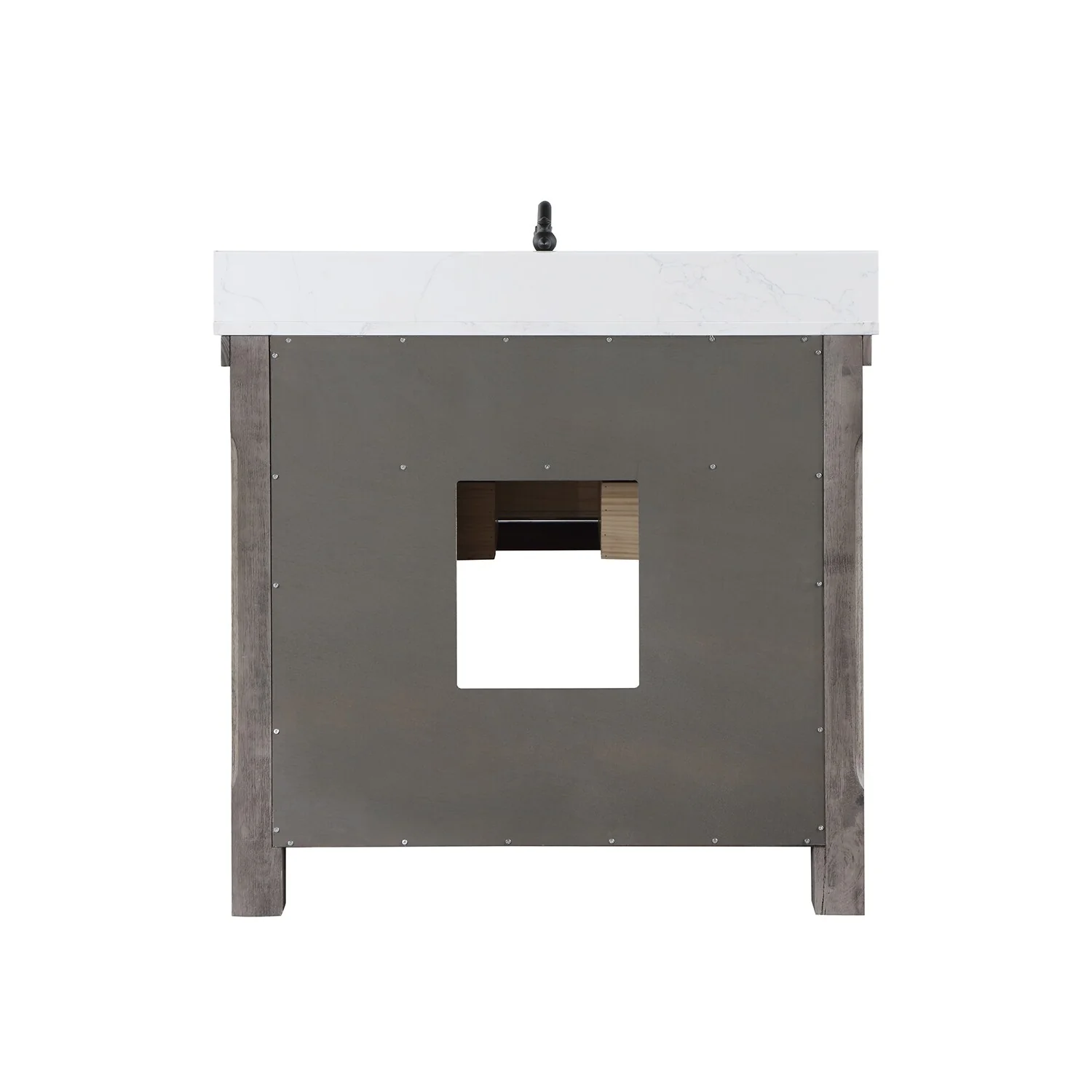 Villareal Bath Vanity with Composite Stone Top without Mirror