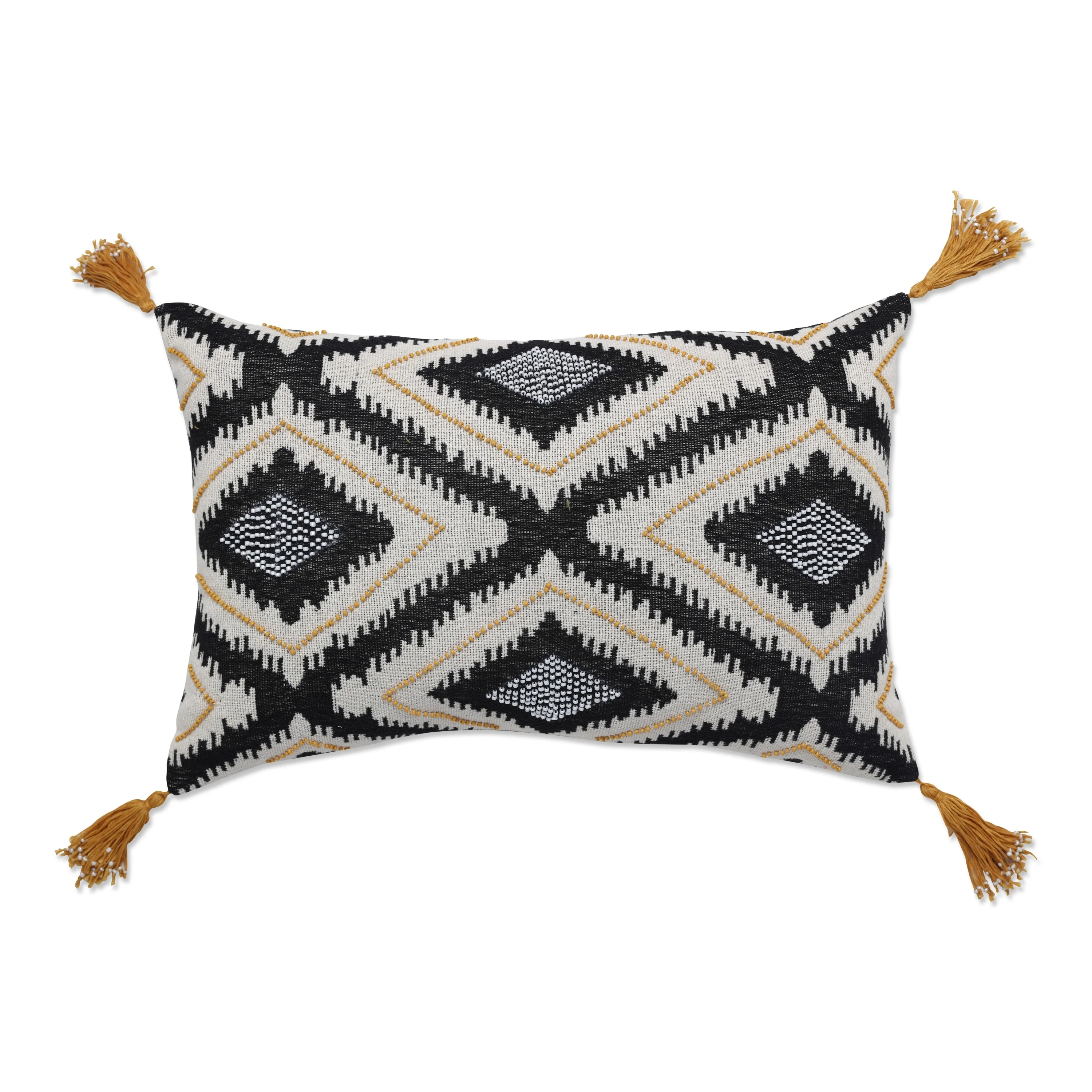 Pillow Perfect Indoor Zambia Rectangular Throw Pillow, 11.5 X 18.5 X 5
