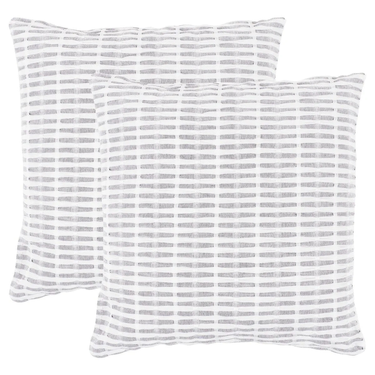 KAF Home Set of 2 Square Pleated Please Pillow Cover