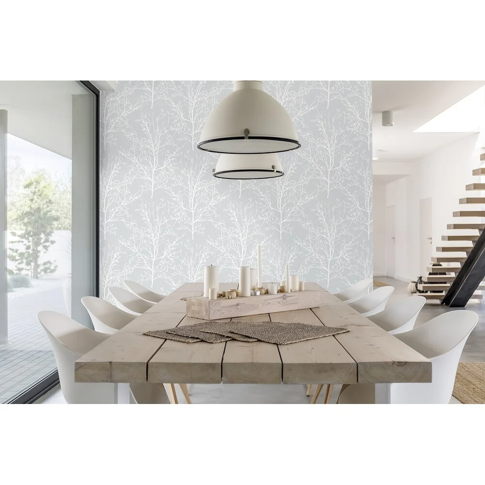 NextWall Tree Branches Peel and Stick Removable Wallpaper