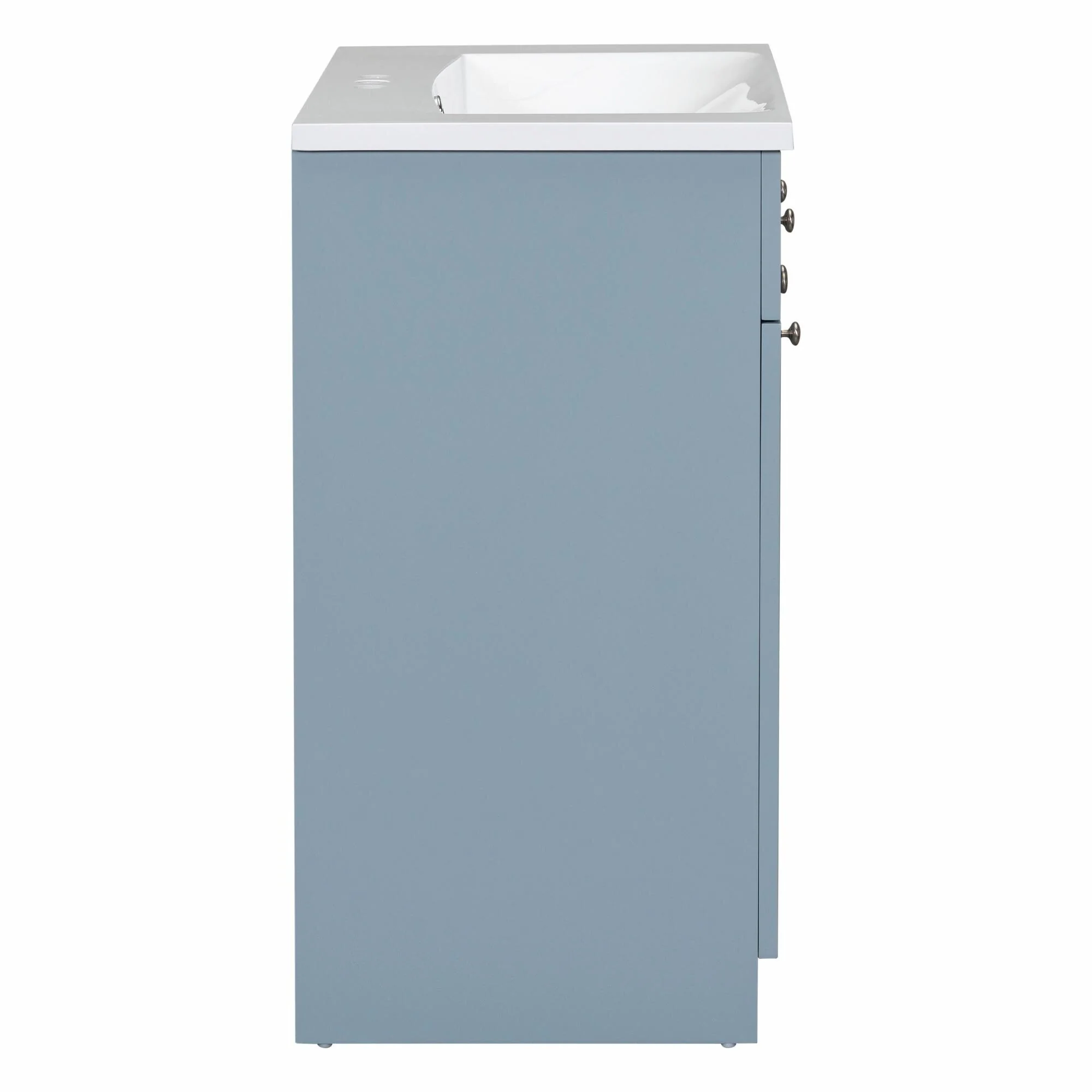 30-Inch Bathroom Vanity with Ceramic Sink Combo