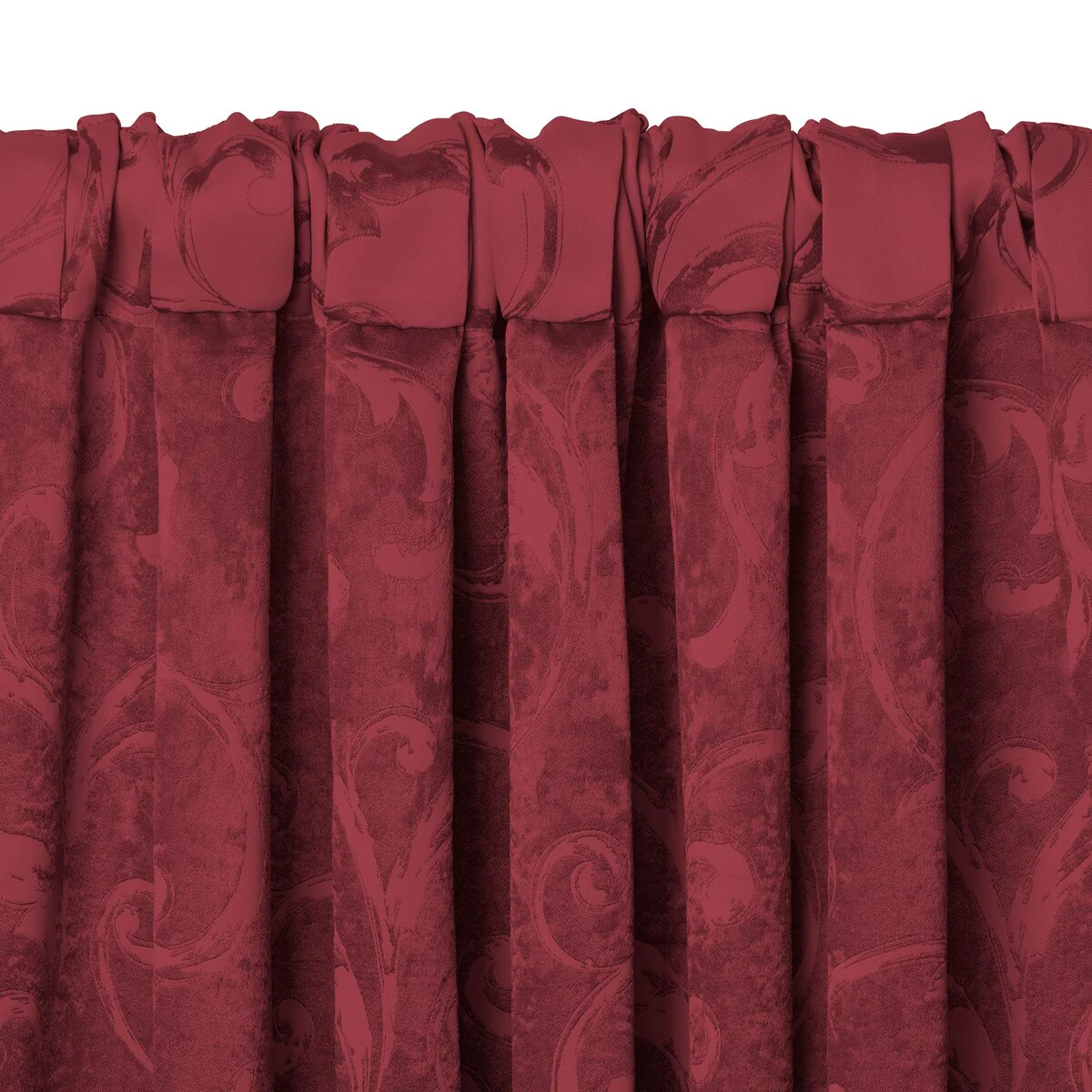 Elrene Mia Jacquard Blackout Scallop Window Valance - 52