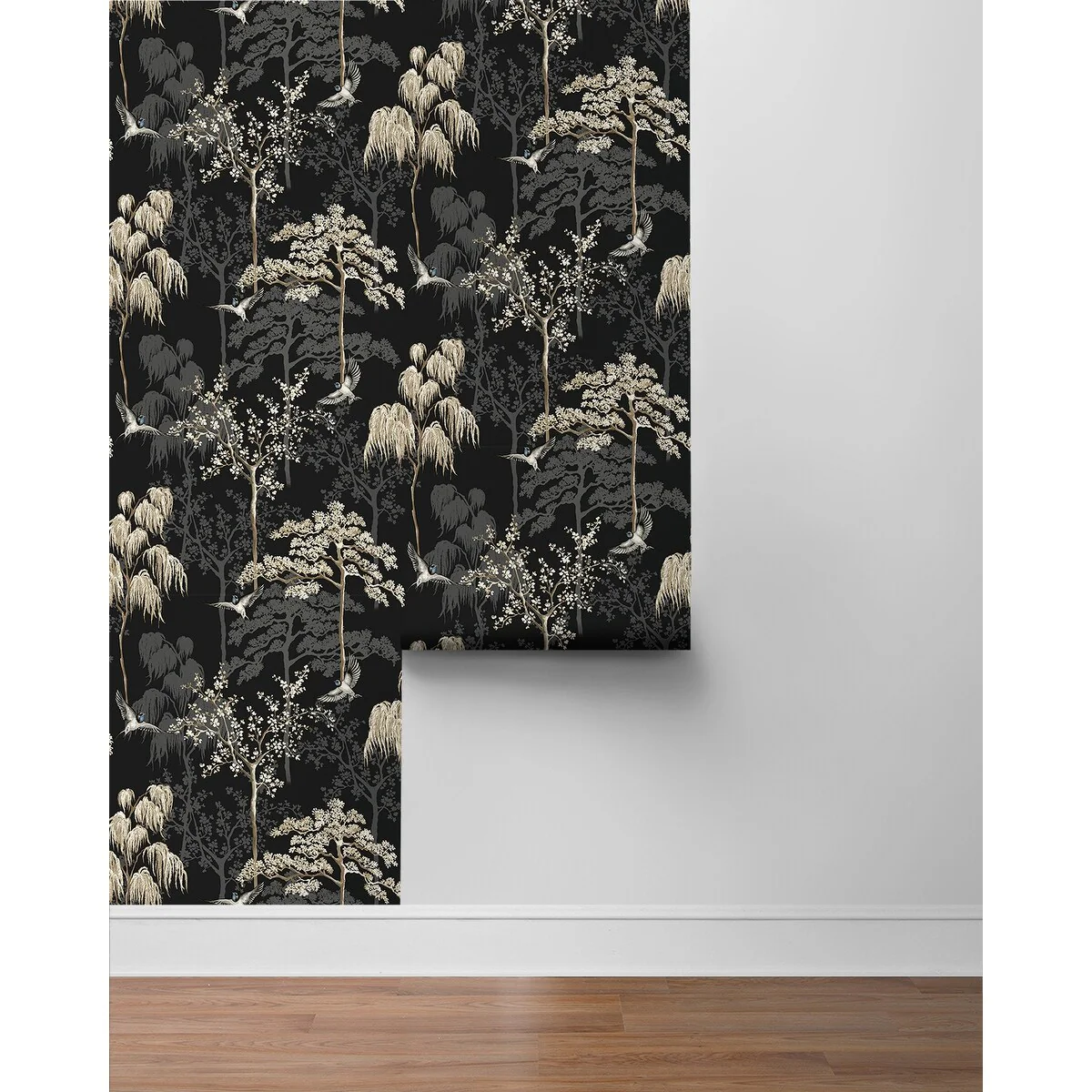 Arthouse Bird Garden Peel and Stick Wallpaper
