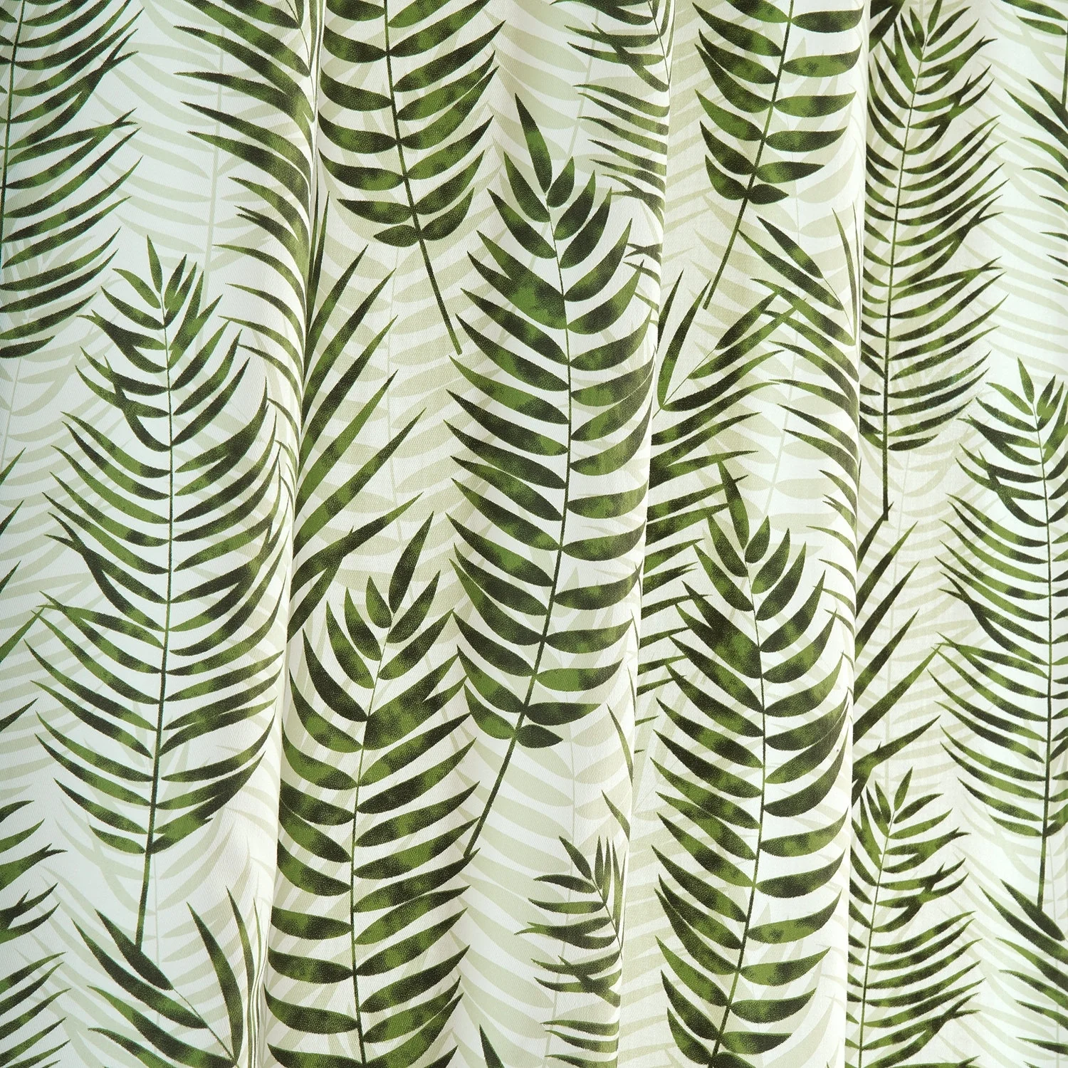 Exclusive Fabrics Ginsberg Modern Botanical Printed Cotton Room Darkening Curtains - Single Panel (1 Panel)