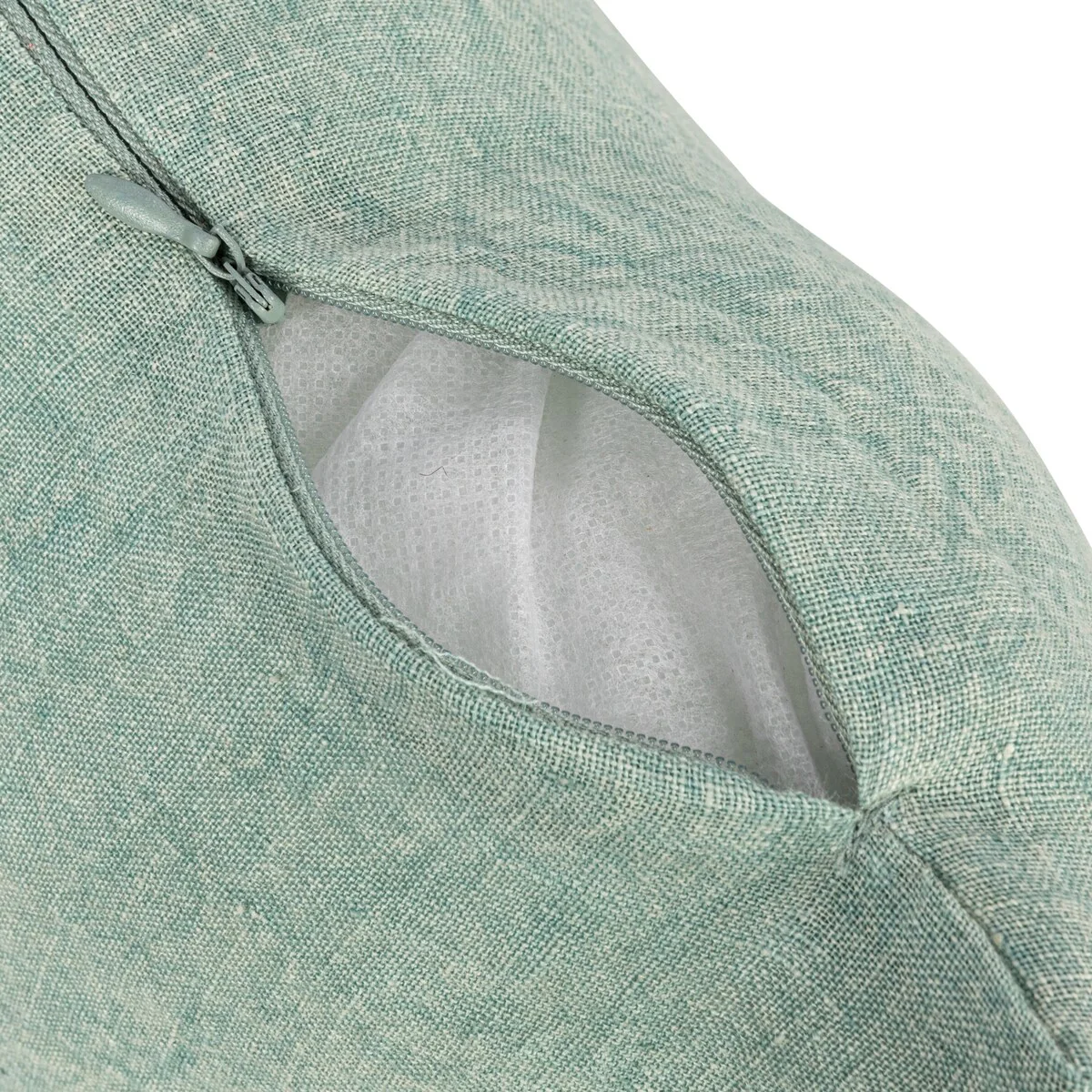 Stonewashed Linen Lumbar Pillow