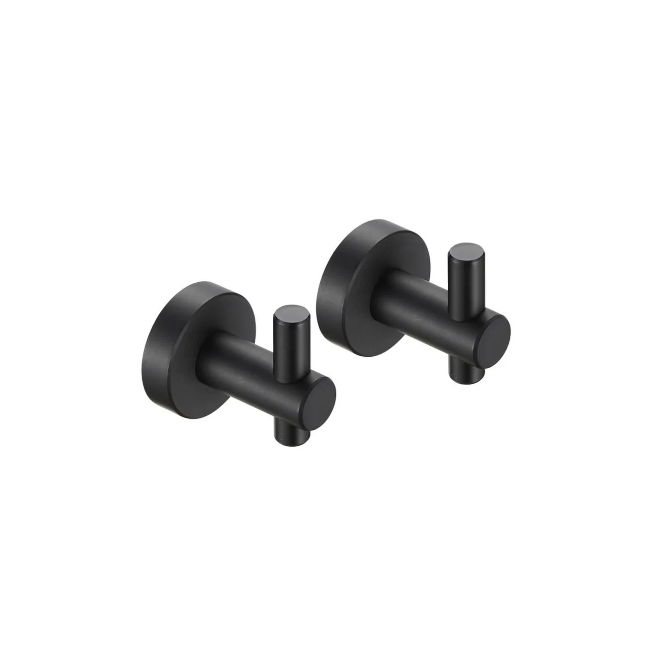 2pcs Multifunctional Round Base Wall Hanging Hook
