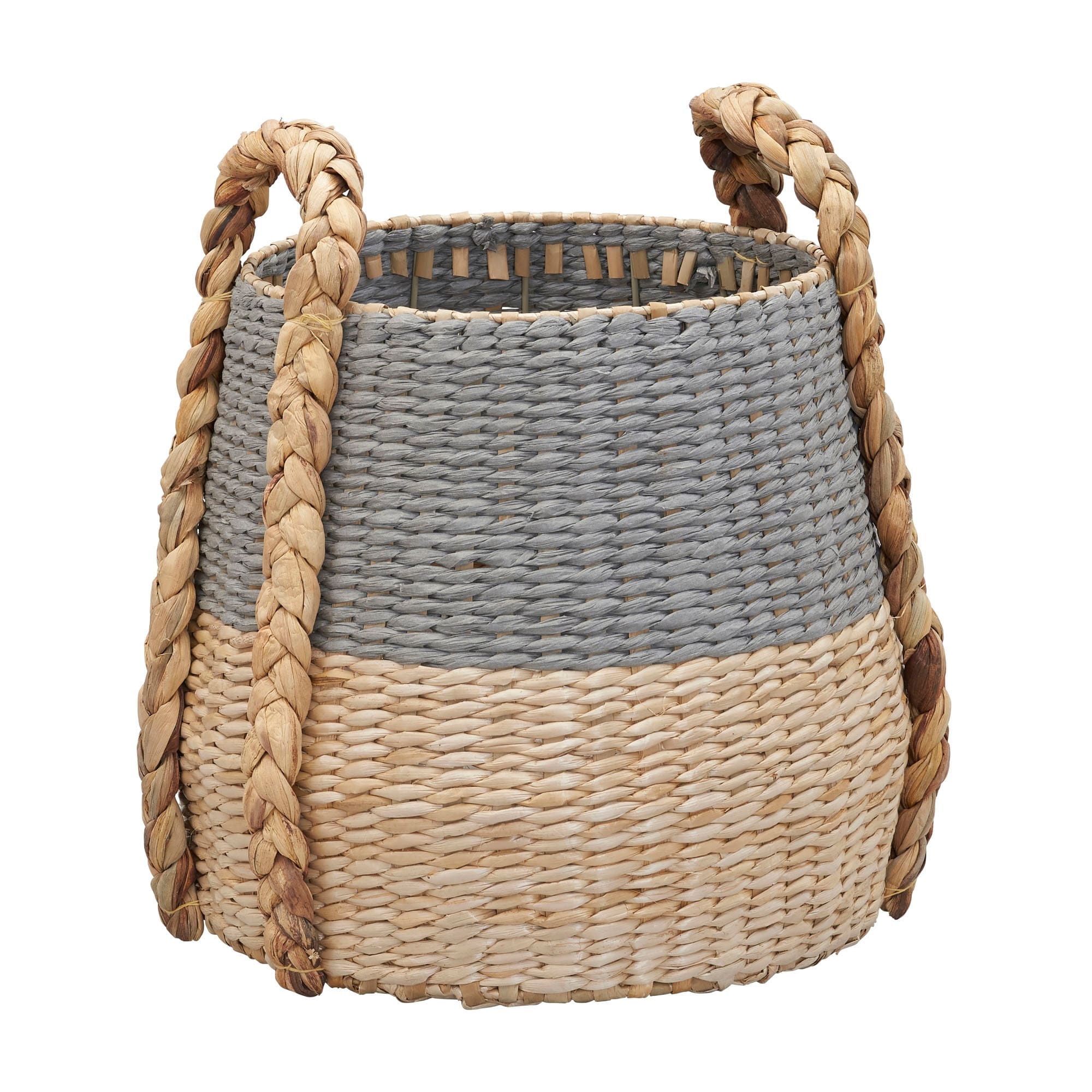 Household Essentials Cattail and Paper Terra Basket - 13.8
