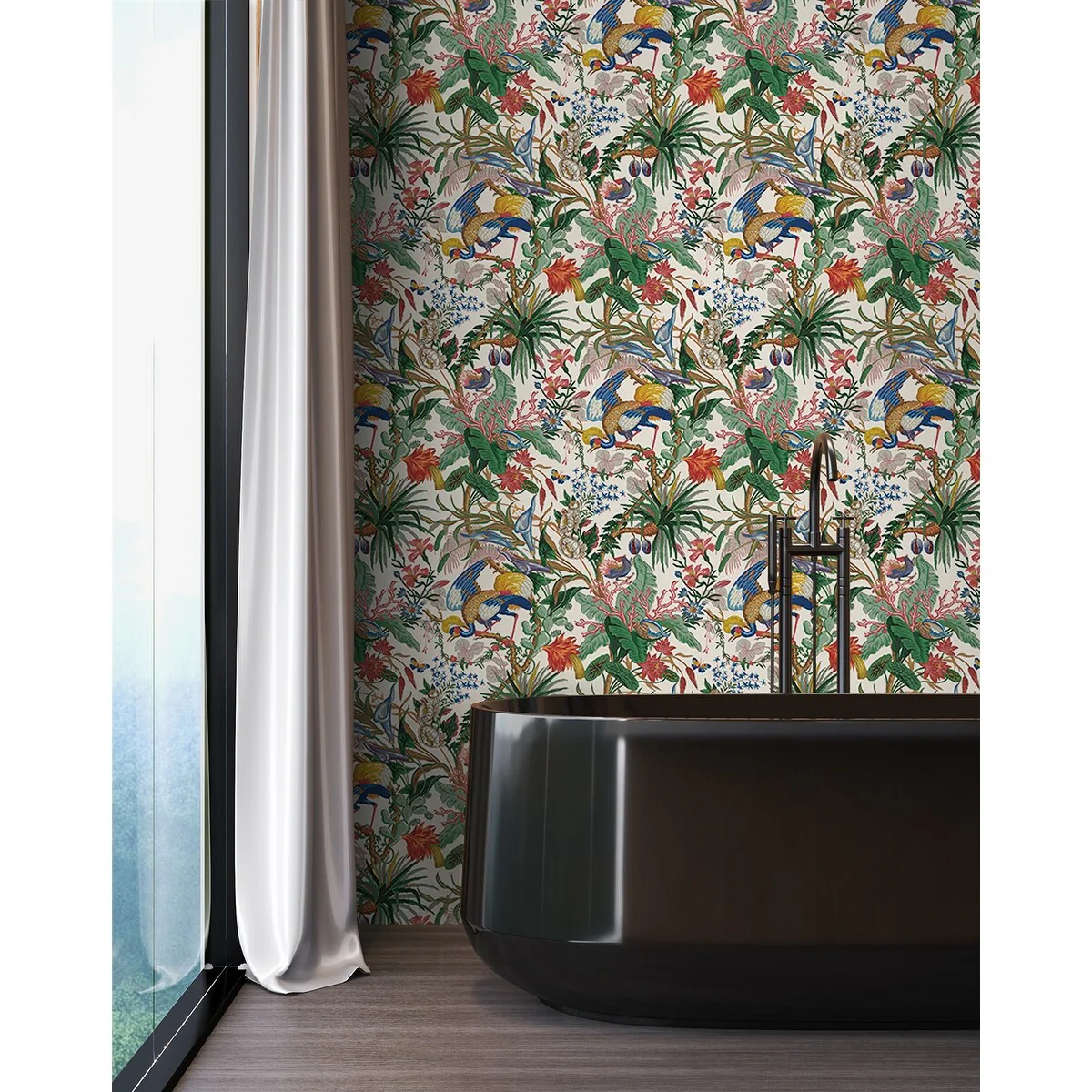 NextWall Tropical Canopy Peel and Stick Wallpaper