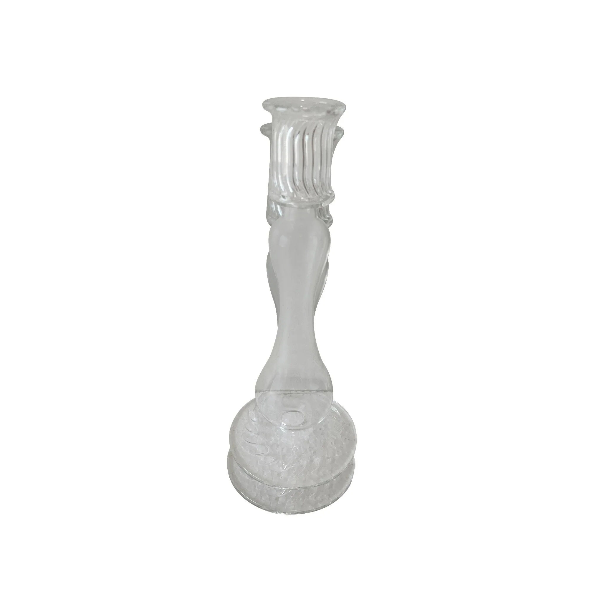 Pillar Glass Candle Holder - 7.5