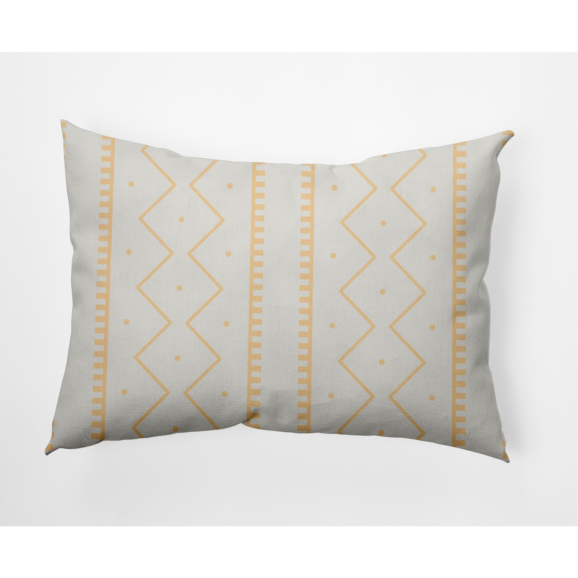 Mudcloth Indoor/Outdoor Throw Pillow