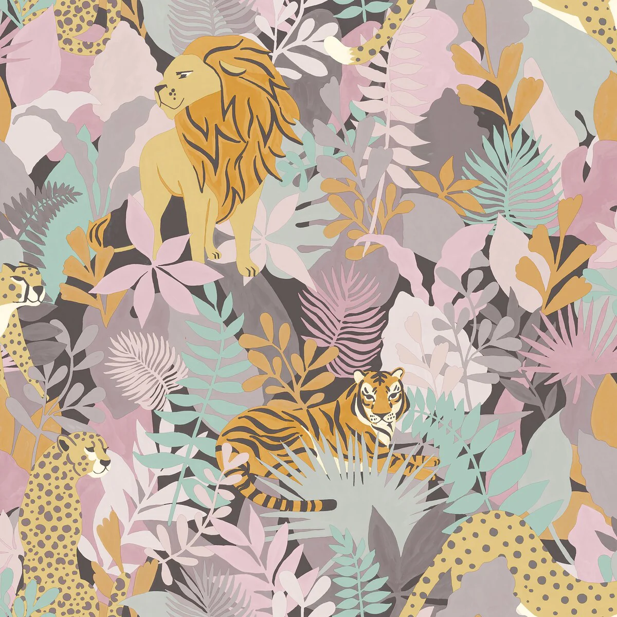Animal Kingdom Non-Pasted Wallpaper- 396 in x 20.8 in