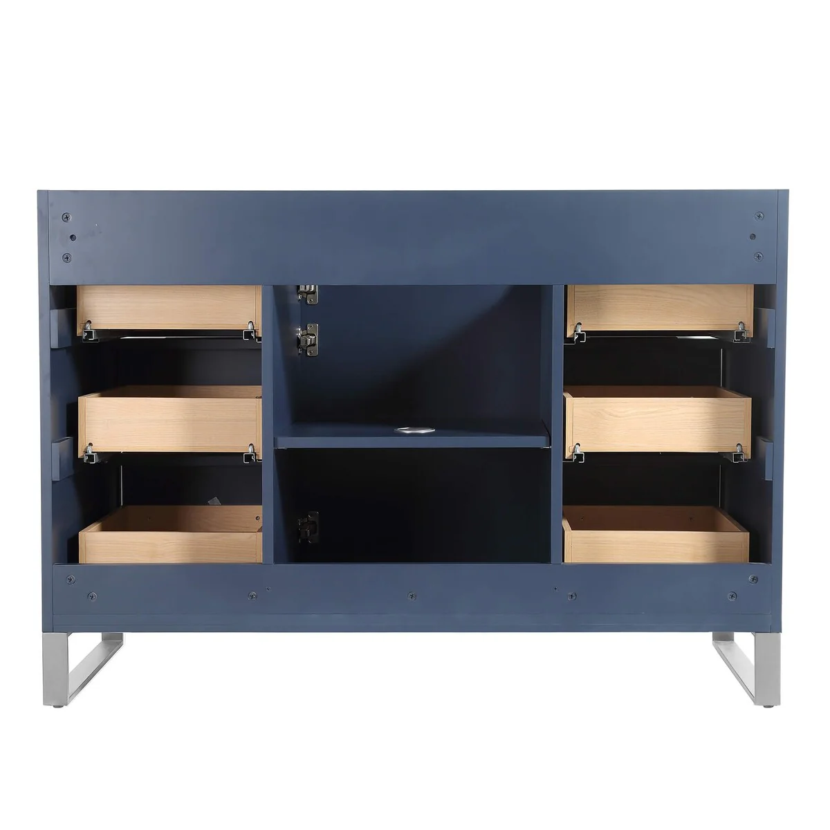 Fine Fixtures Opulence Collection Bathroom Vanity with White Ceramic Sink