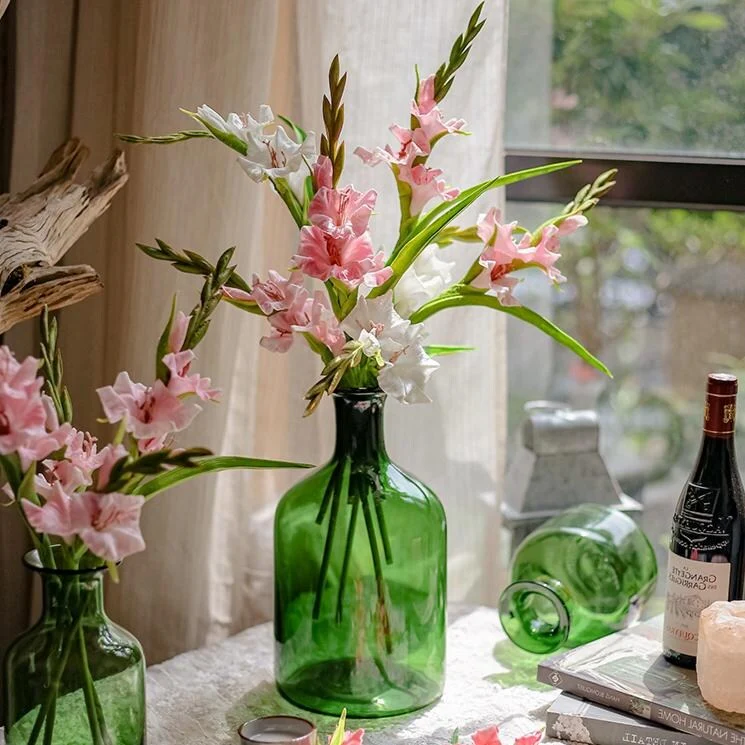 RusticReach Artificial Gladiolus Flower Stem