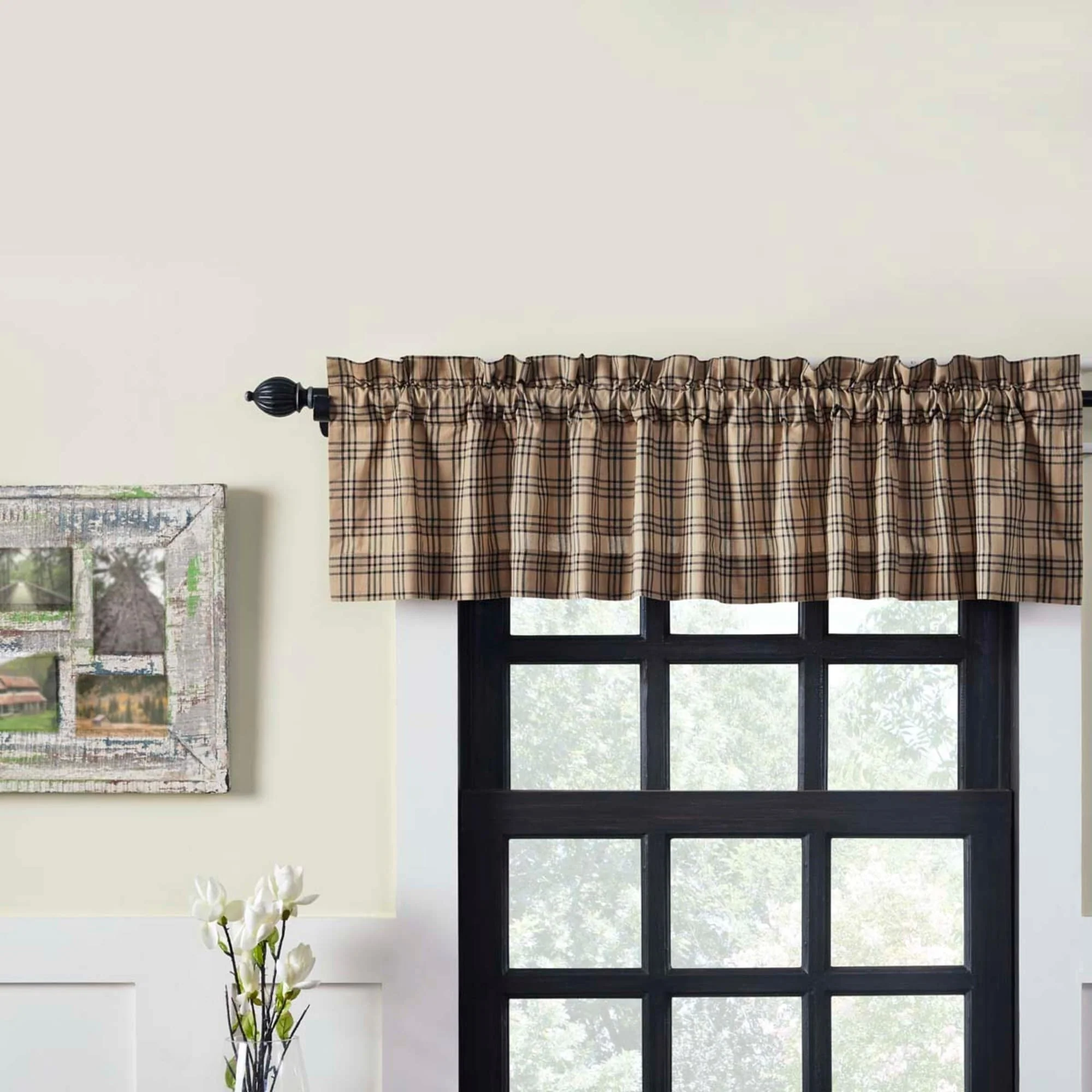 Sawyer Mill Plaid Valance