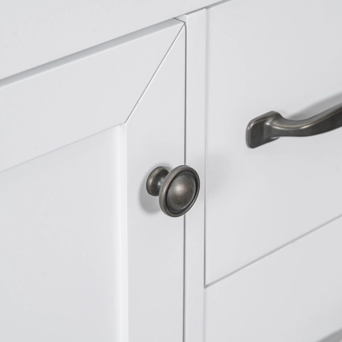 Bathroom Vanity Cabinet with Multi-Functional Drawer and Adjustable Shelf