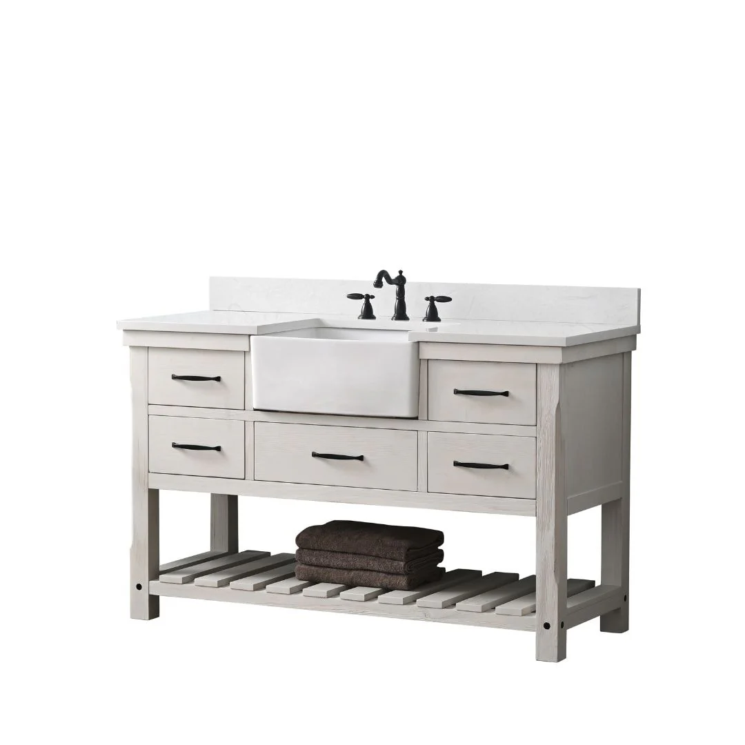 Sudio Design Bathroom Vanity Wesley Weathered Collection.