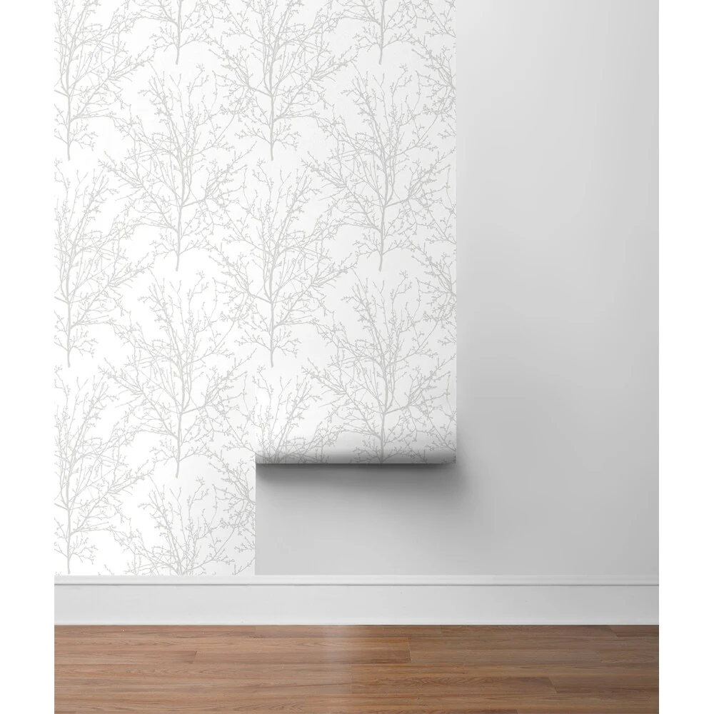 NextWall Tree Branches Peel and Stick Removable Wallpaper