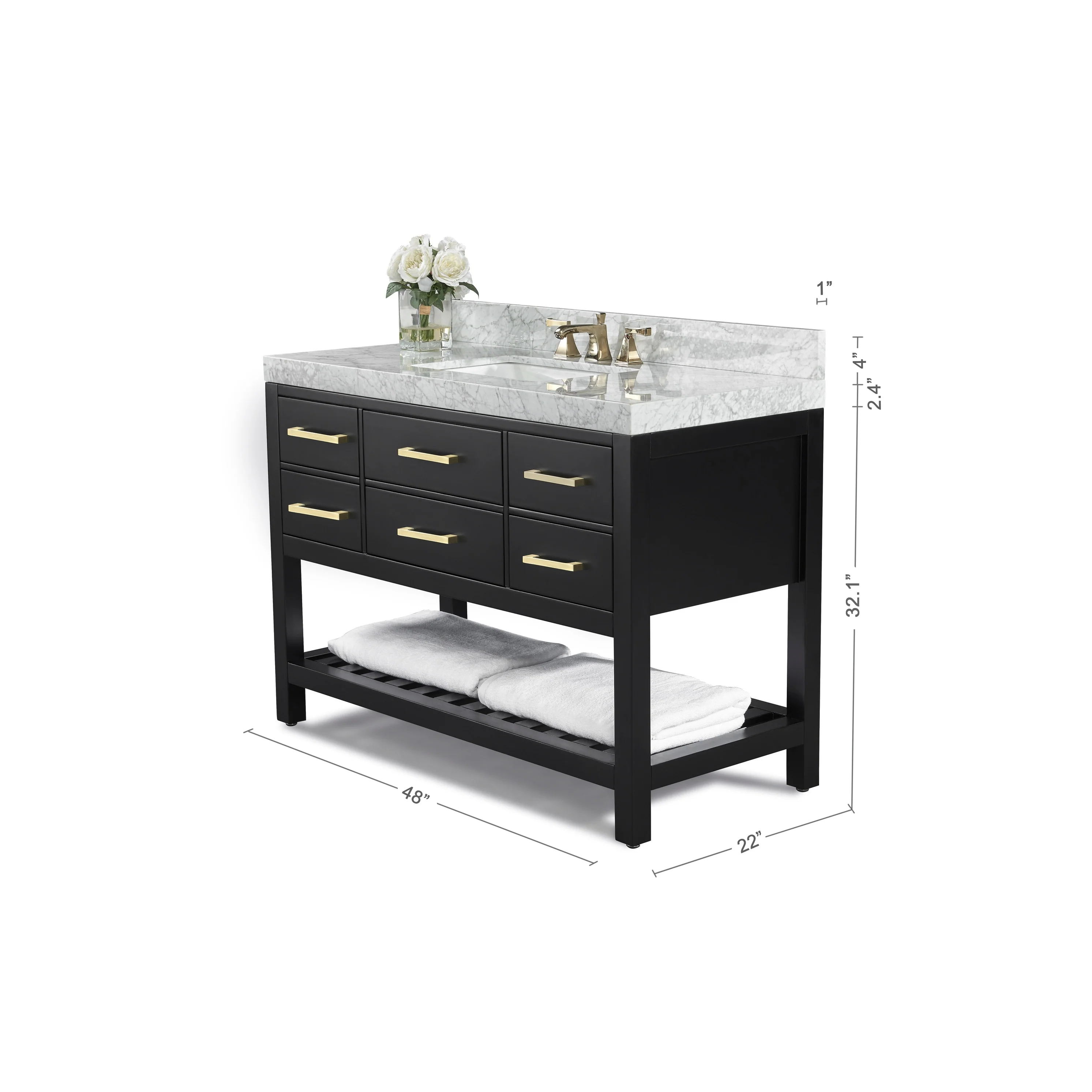 Ancerre Designs Elizabeth Bathroom Vanity Set