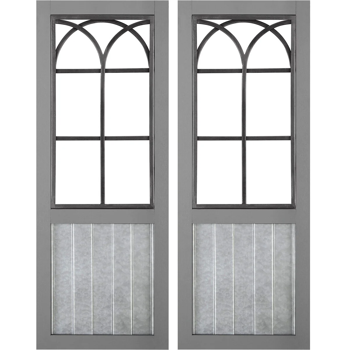 FirsTime & Co. Willow Farmhouse Window Wall Plaque Set