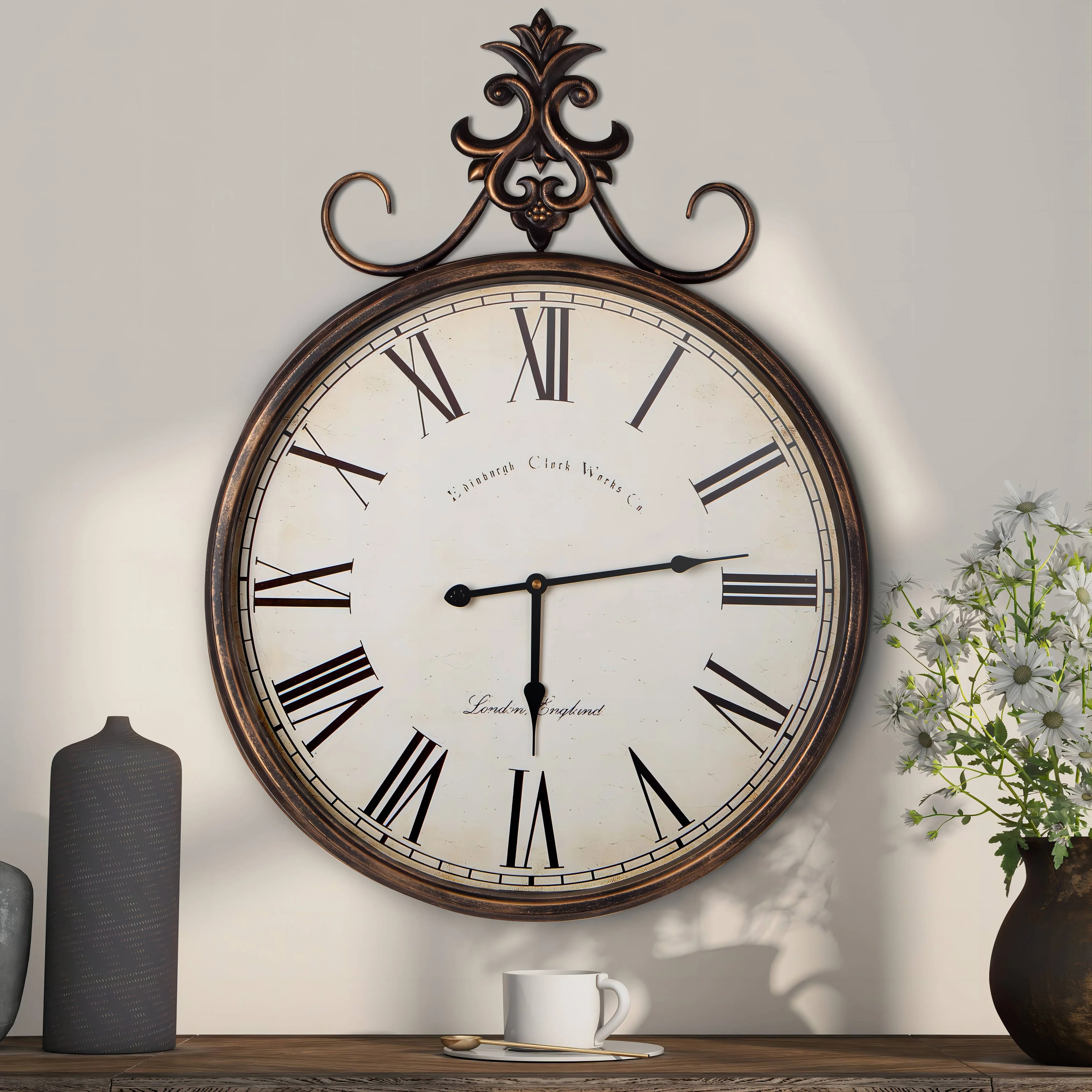 Wall Clock Antique Large Wall Clocks