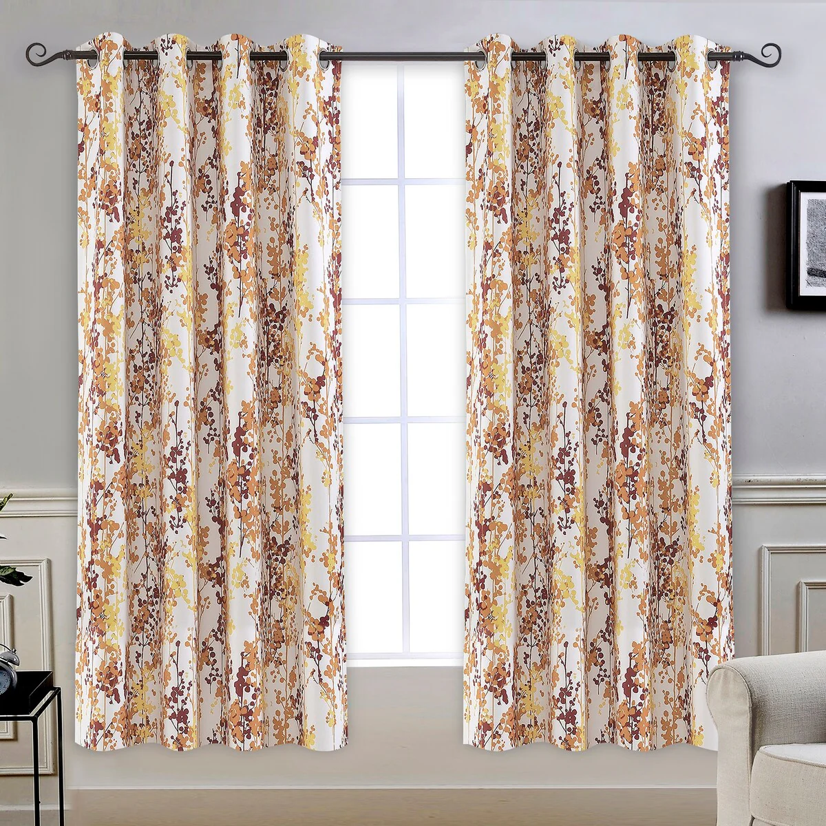 DriftAway Leah Darkening Grommet Window Curtain Panel