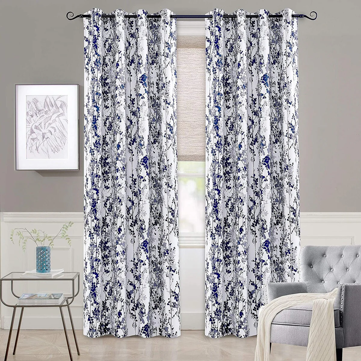 DriftAway Leah Darkening Grommet Window Curtain Panel